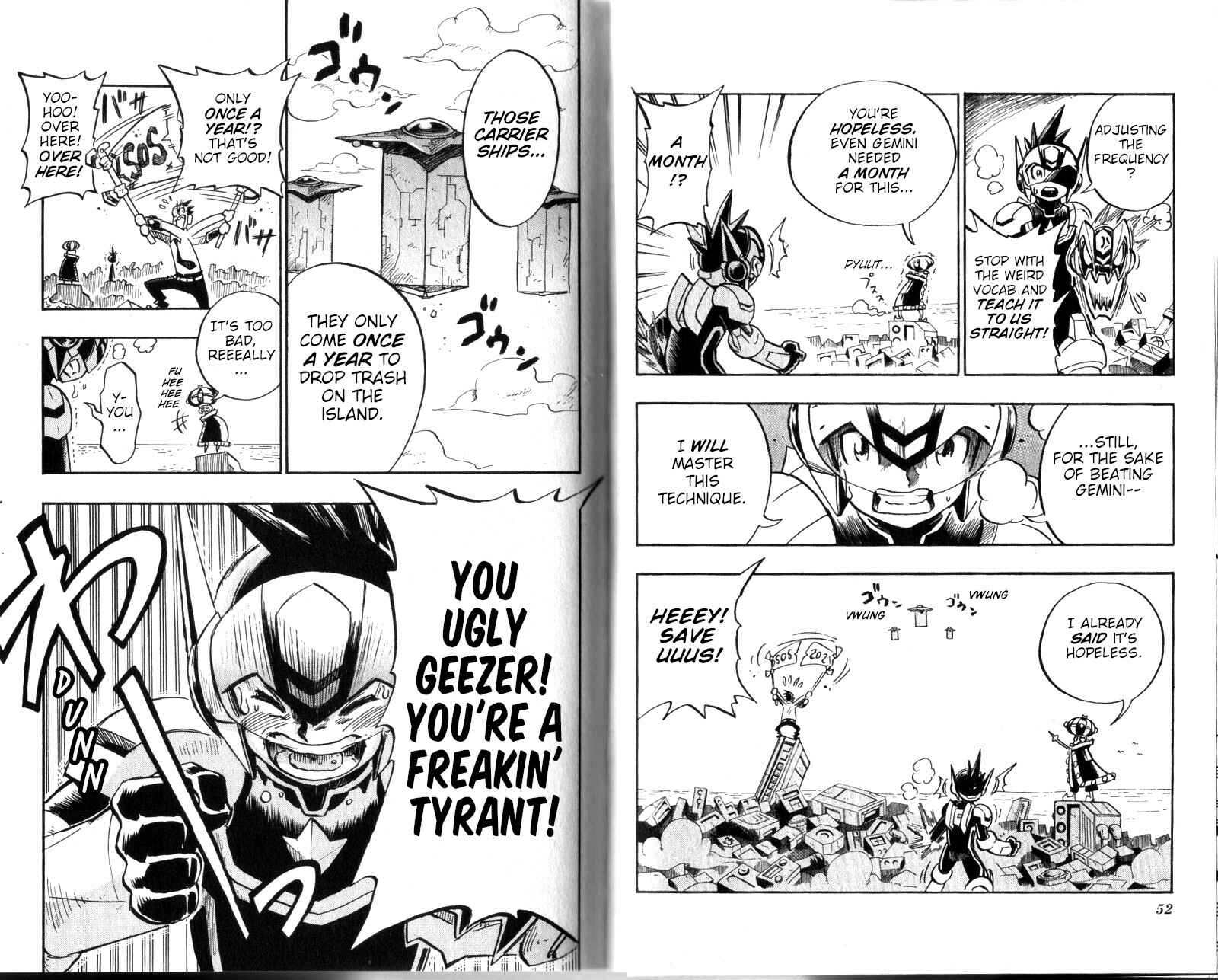 Page 9 Chapter 7 Mega Man Star Force