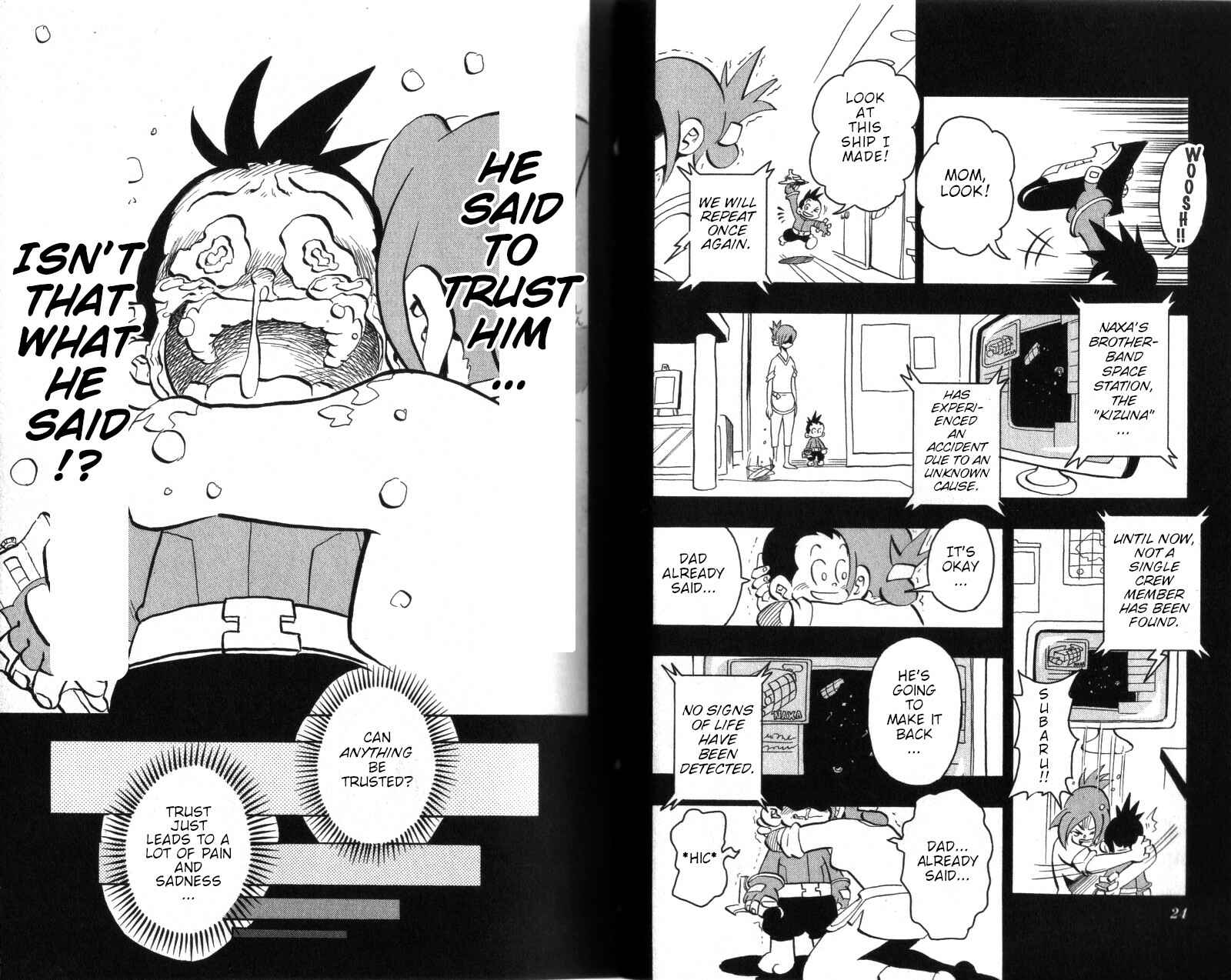 Page 13 Chapter 1 Mega Man Star Force