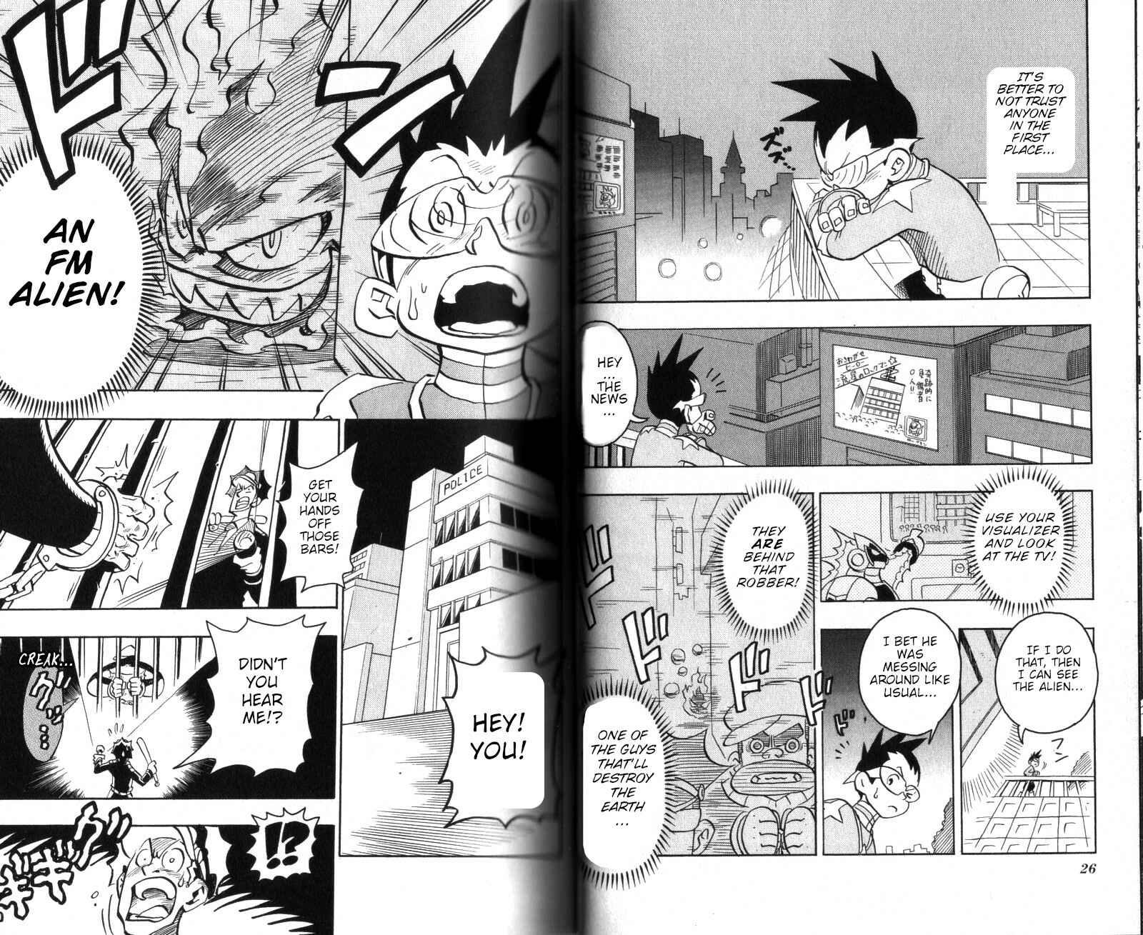 Page 14 Chapter 1 Mega Man Star Force