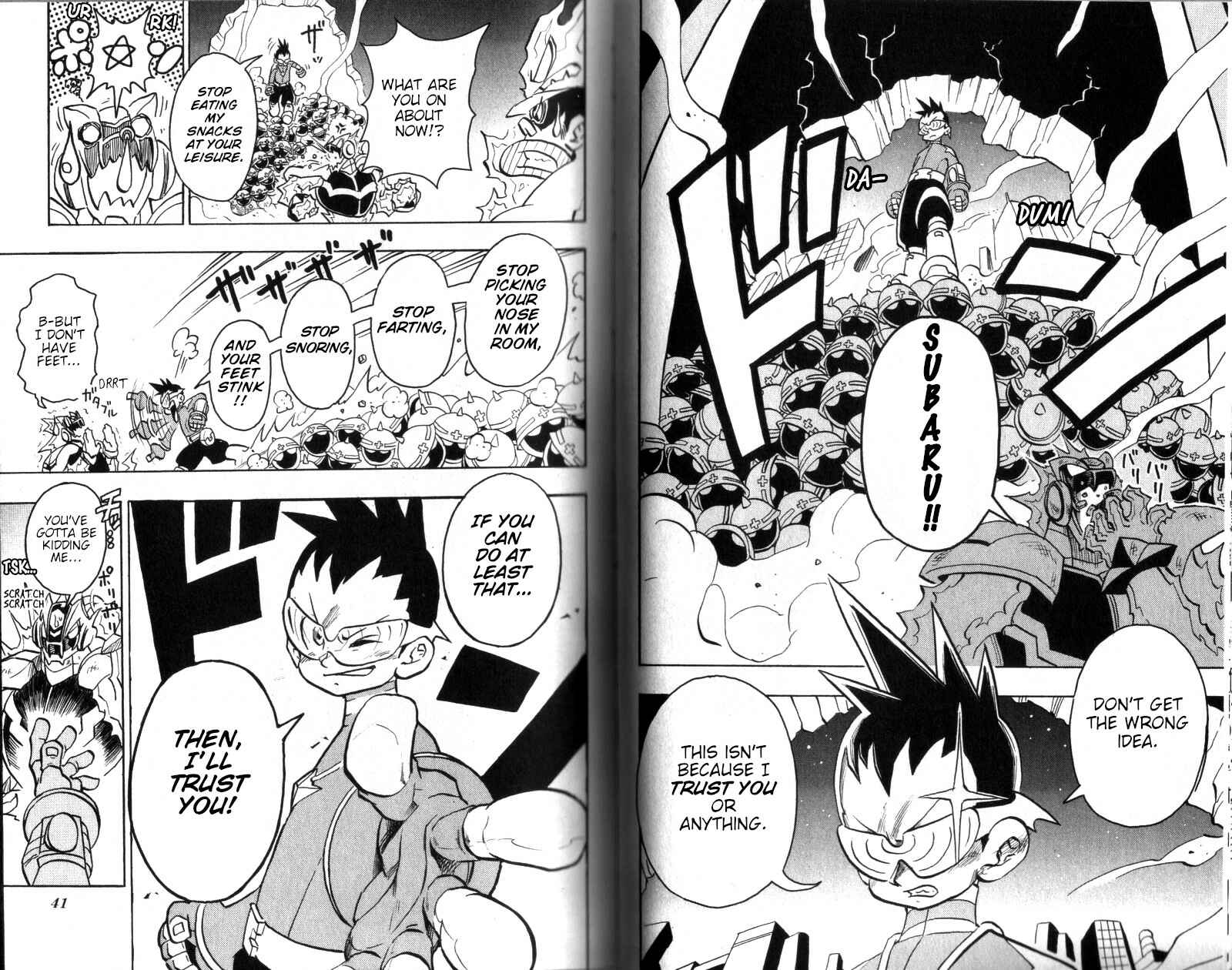 Page 21 Chapter 1 Mega Man Star Force