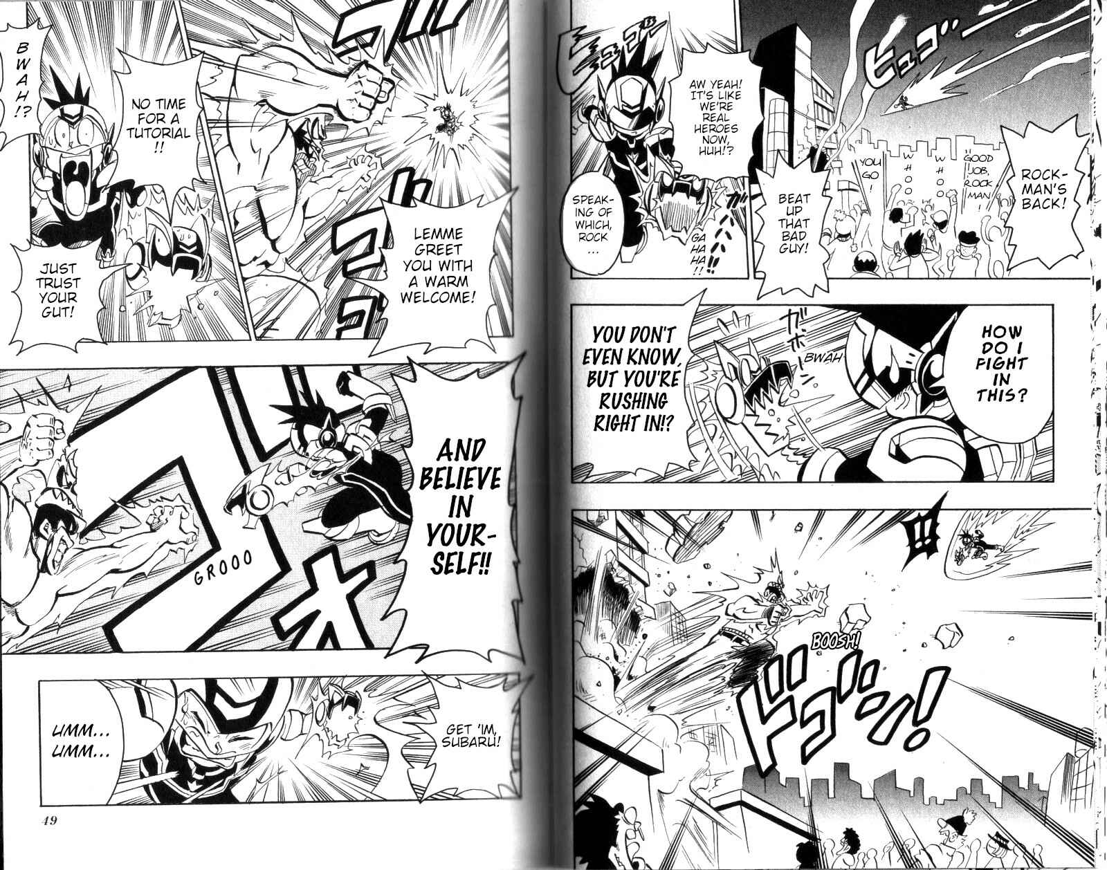 Page 25 Chapter 1 Mega Man Star Force