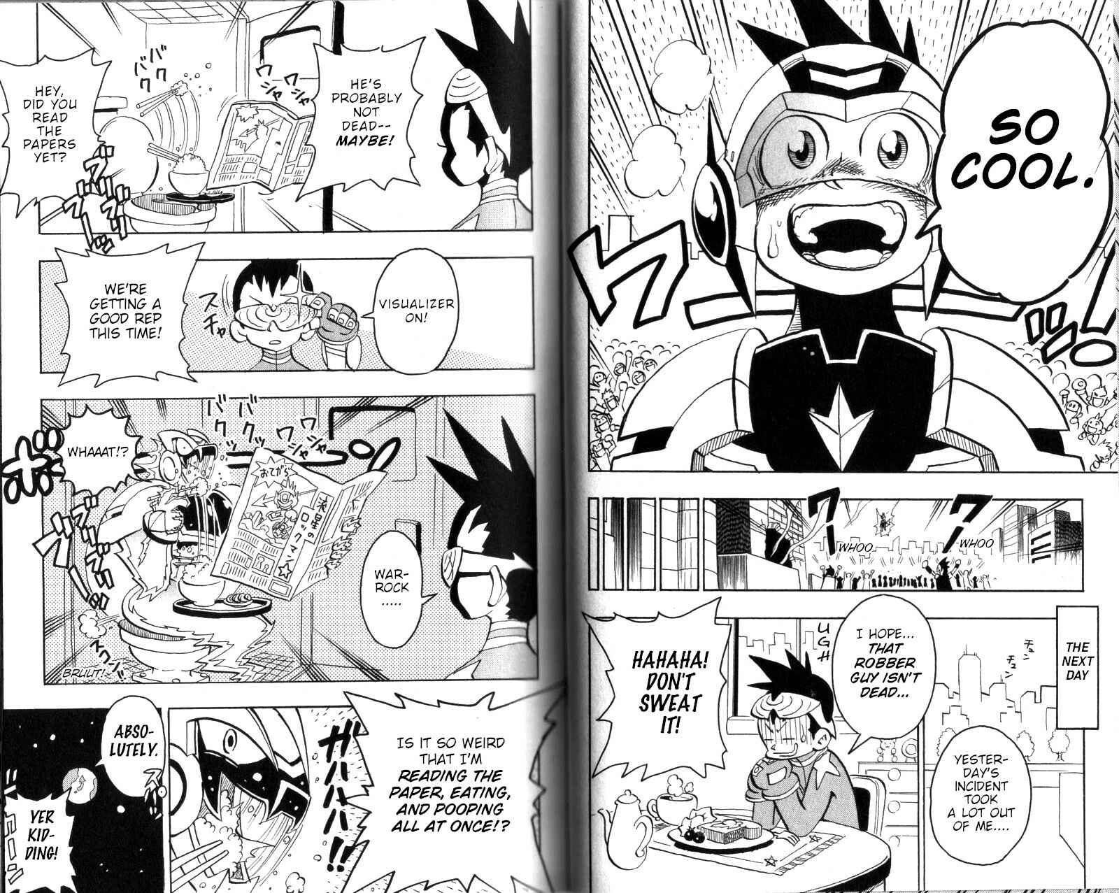 Page 27 Chapter 1 Mega Man Star Force