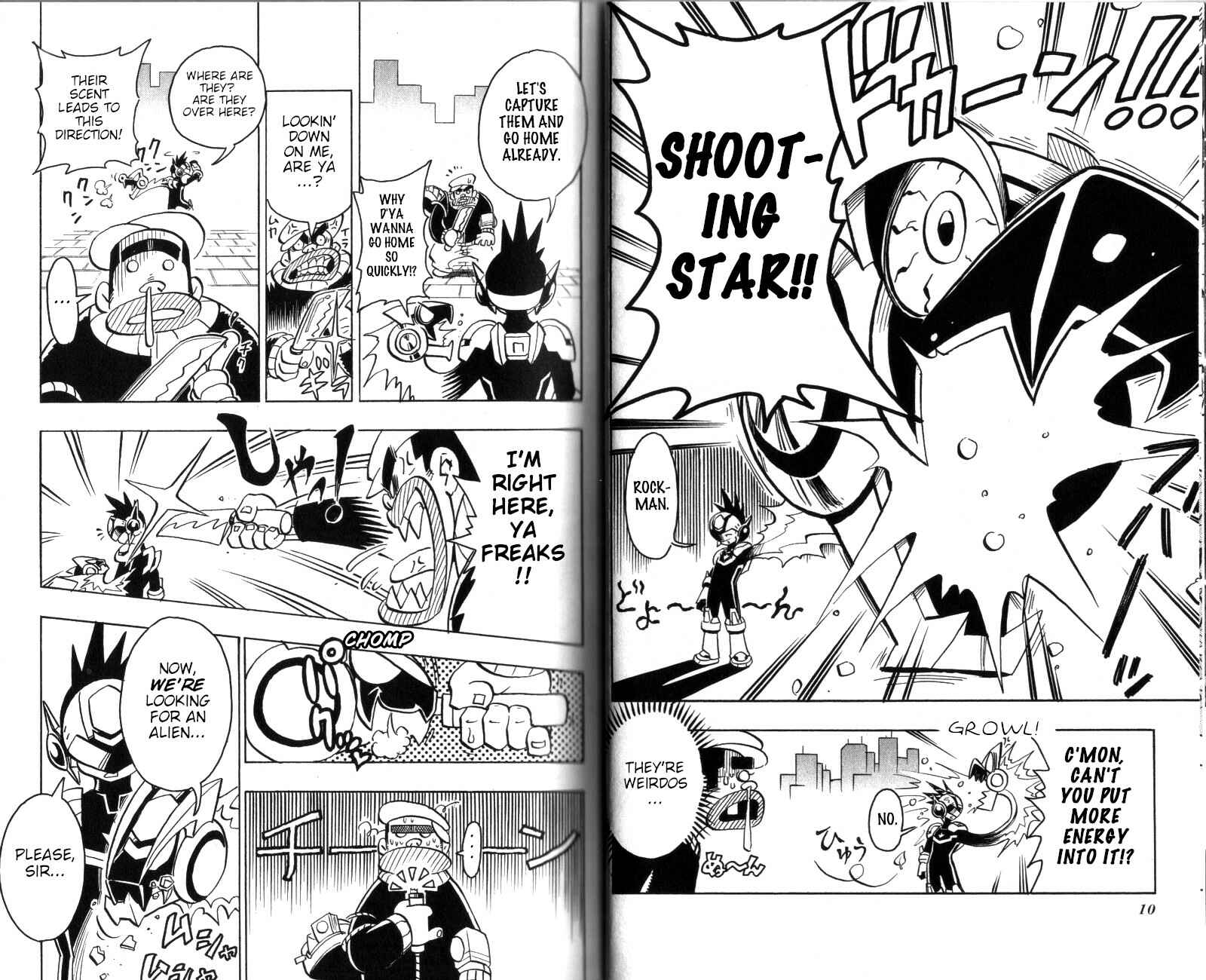 Page 6 Chapter 1 Mega Man Star Force
