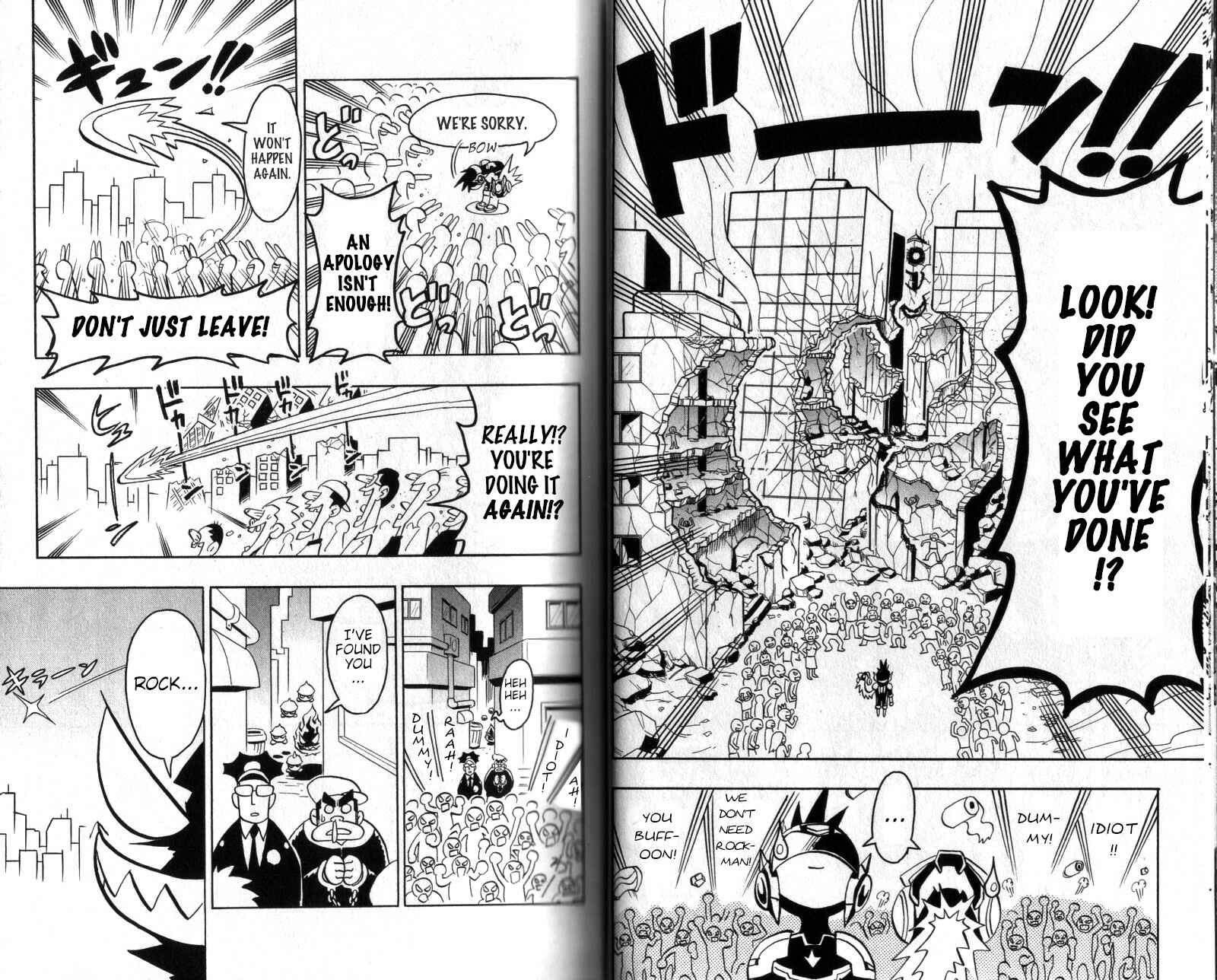 Page 8 Chapter 1 Mega Man Star Force