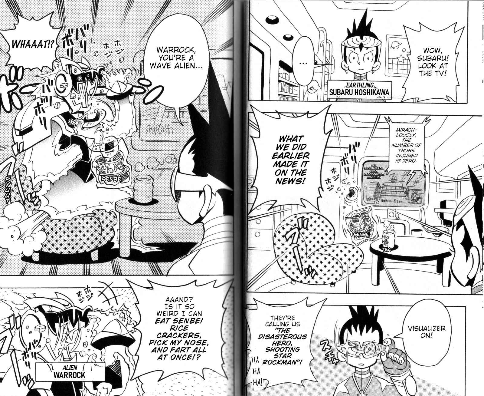 Page 9 Chapter 1 Mega Man Star Force
