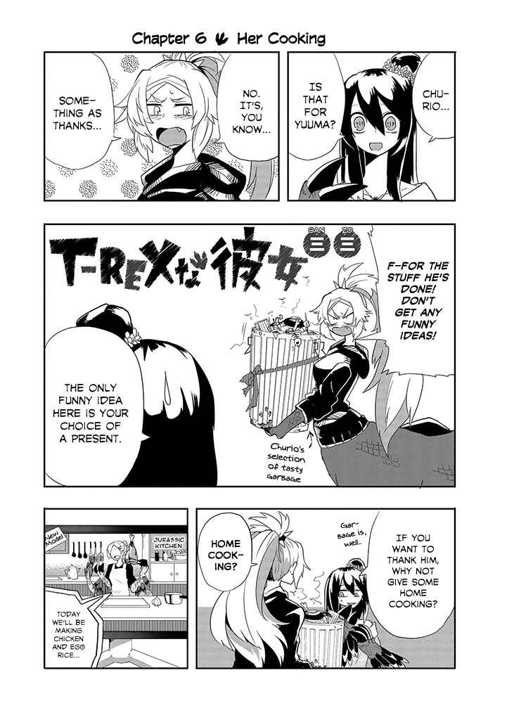 Page 1 Chapter 6 T-REX na Kanojo