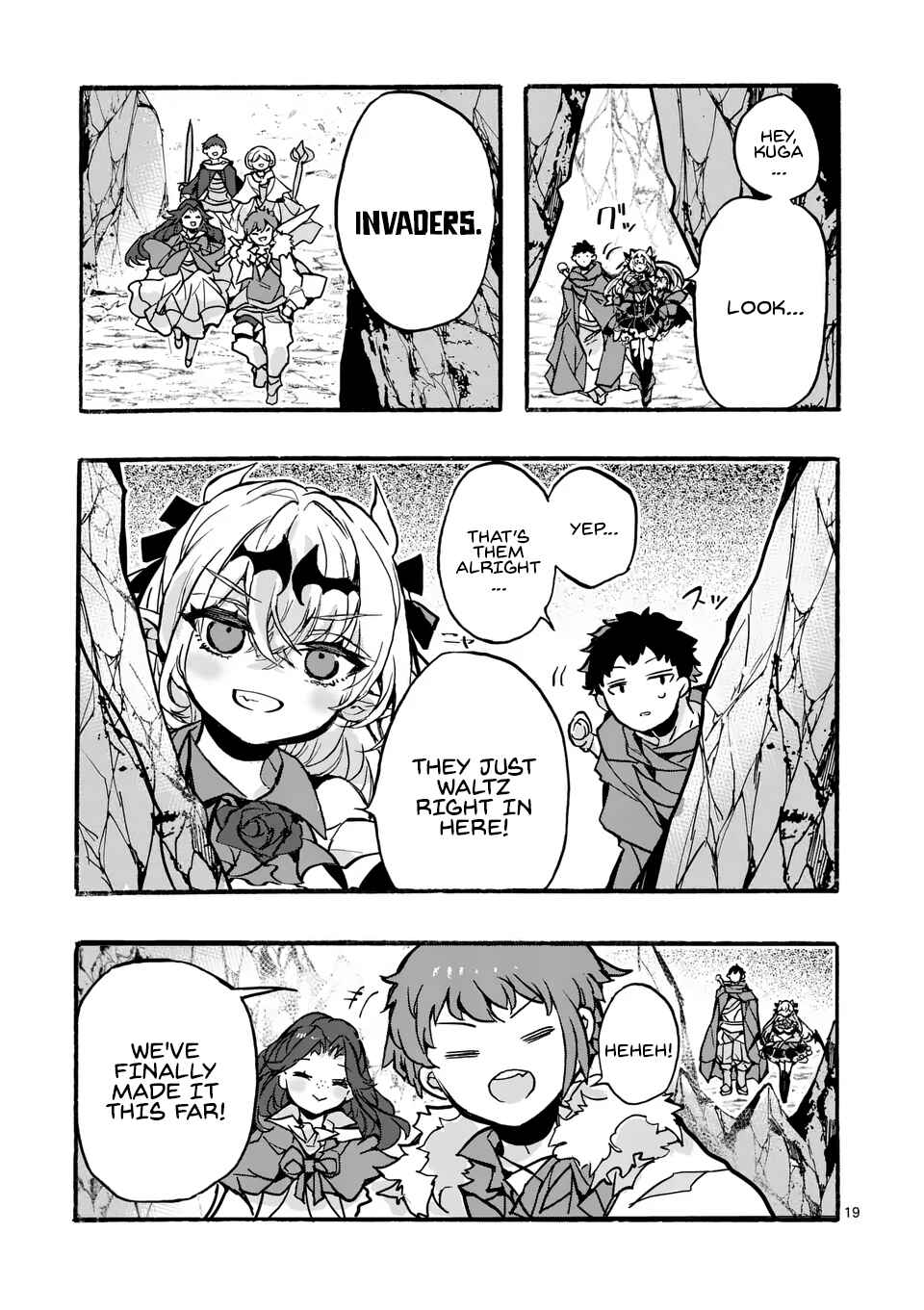 Page 1 Chapter 2.2 Yamiochi Yuusha no Haishin Haishin ~Tsuihousare, Kakushi Boss Beya ni Hourikomareta Kekka, Boss to Tansakushagari Haishin wo Hajimeru~