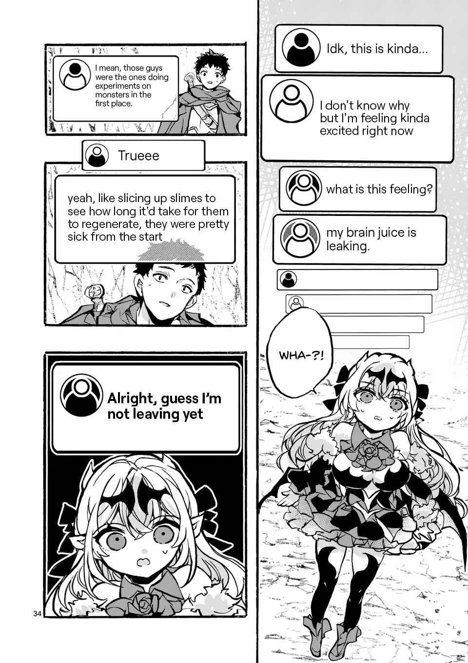 Page 16 Chapter 2.2 Yamiochi Yuusha no Haishin Haishin ~Tsuihousare, Kakushi Boss Beya ni Hourikomareta Kekka, Boss to Tansakushagari Haishin wo Hajimeru~