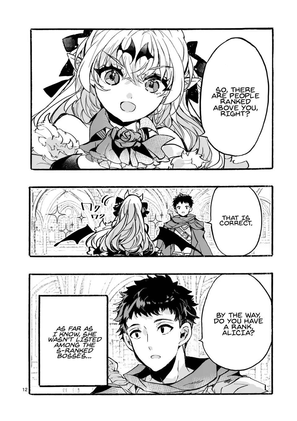 Page 12 Chapter 2.1 Yamiochi Yuusha no Haishin Haishin ~Tsuihousare, Kakushi Boss Beya ni Hourikomareta Kekka, Boss to Tansakushagari Haishin wo Hajimeru~