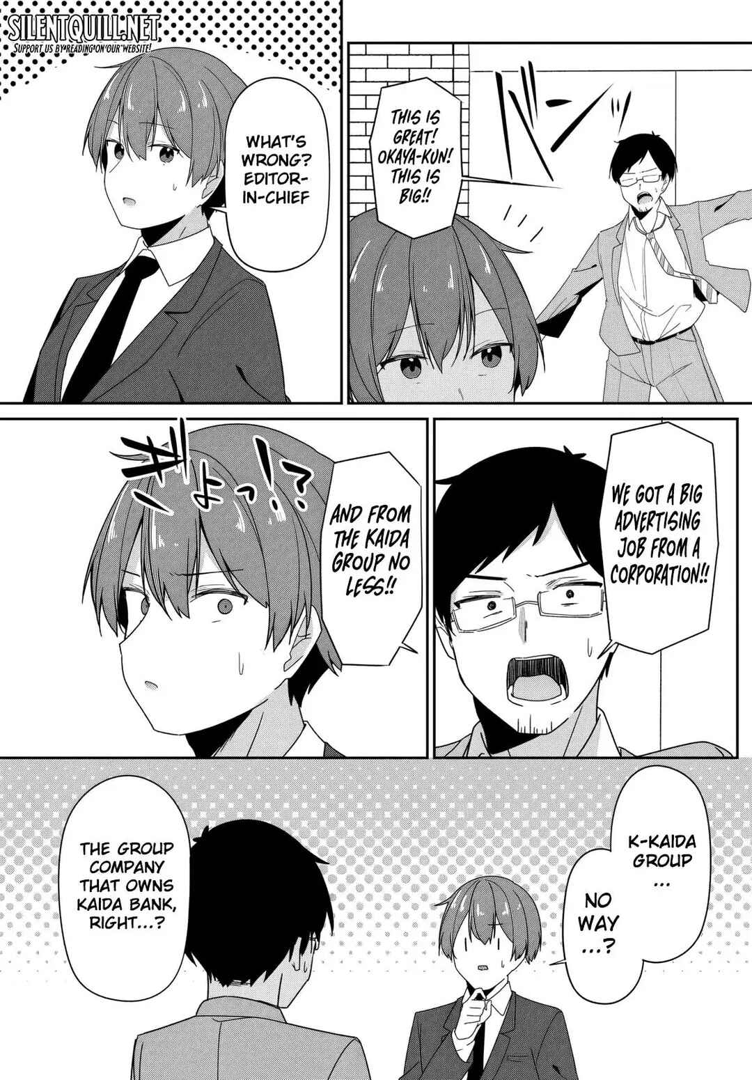 Page 13 Chapter 6 Madogiwa Henshuu to Baka ni Sareta Ore ga, Futago JK to Doukyo suru Koto ni Natta