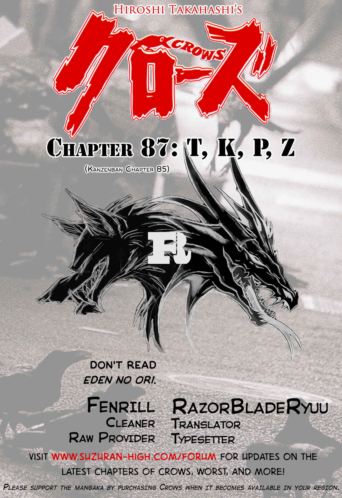 Page 51 Chapter 87 Crows