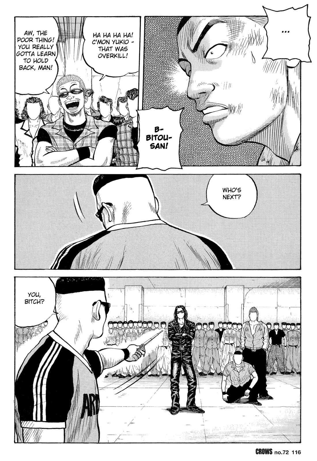 Page 21 Chapter 74 Crows