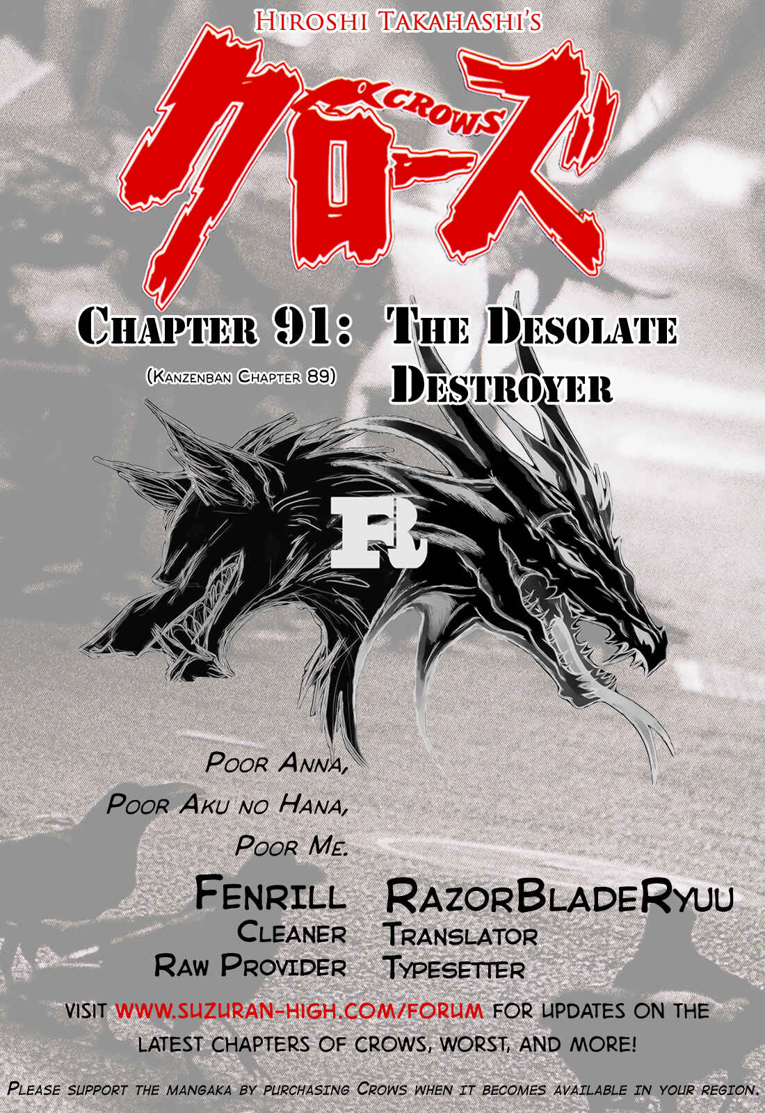Page 43 Chapter 91 Crows