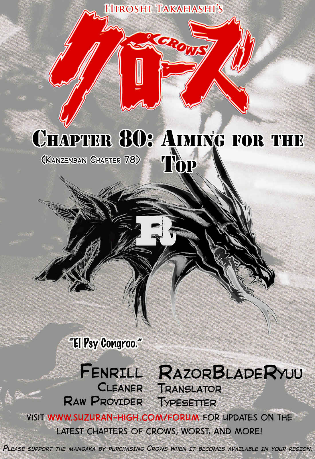 Page 44 Chapter 80 Crows