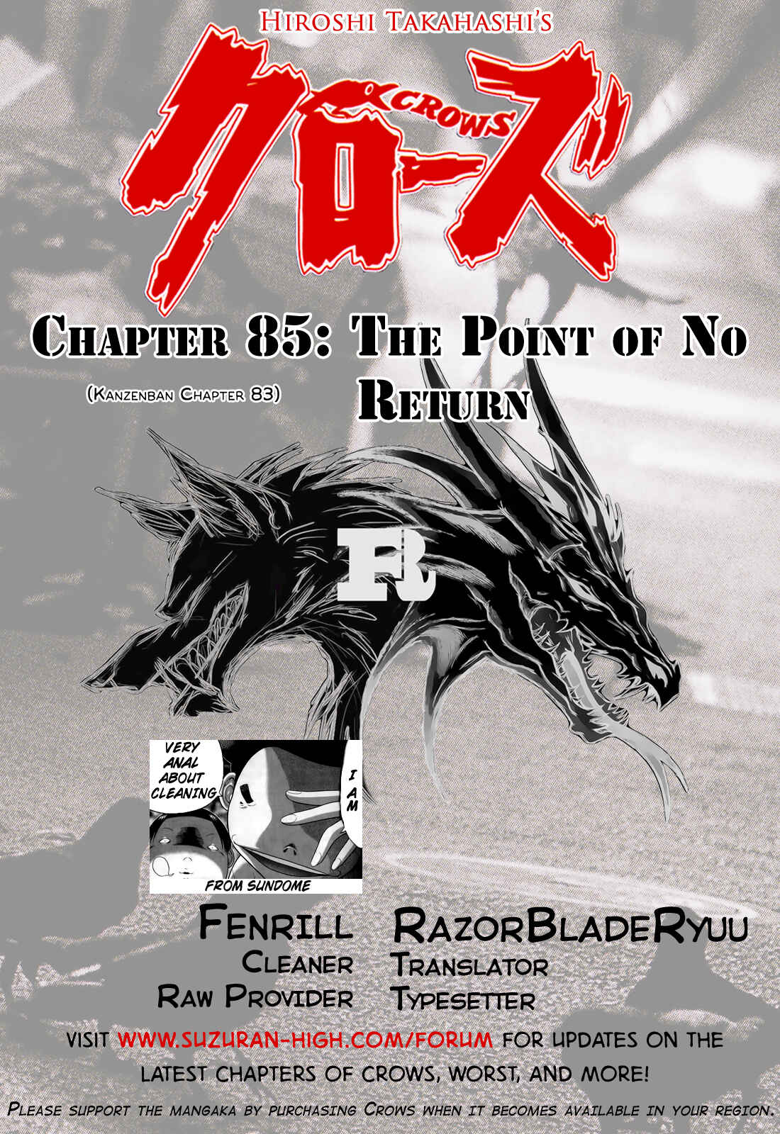 Page 49 Chapter 85 Crows