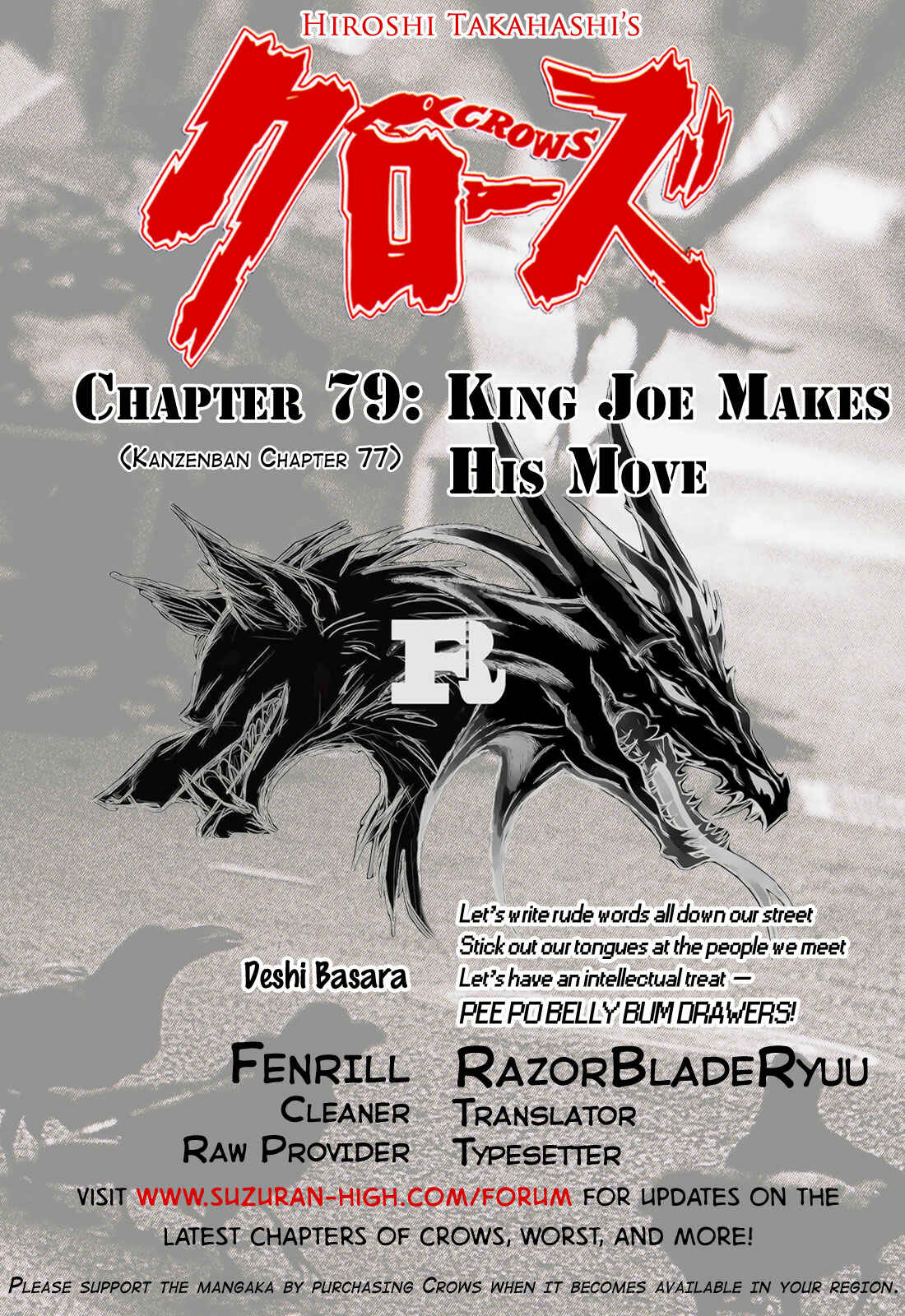 Page 52 Chapter 79 Crows