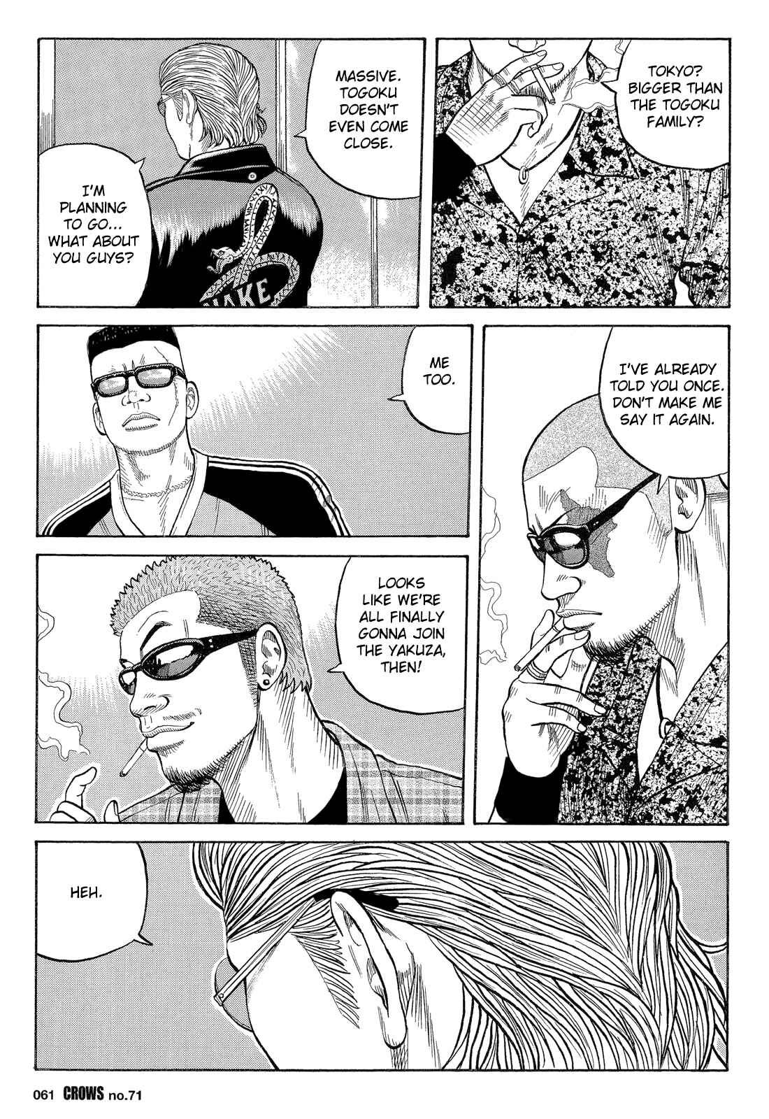 Page 18 Chapter 73 Crows