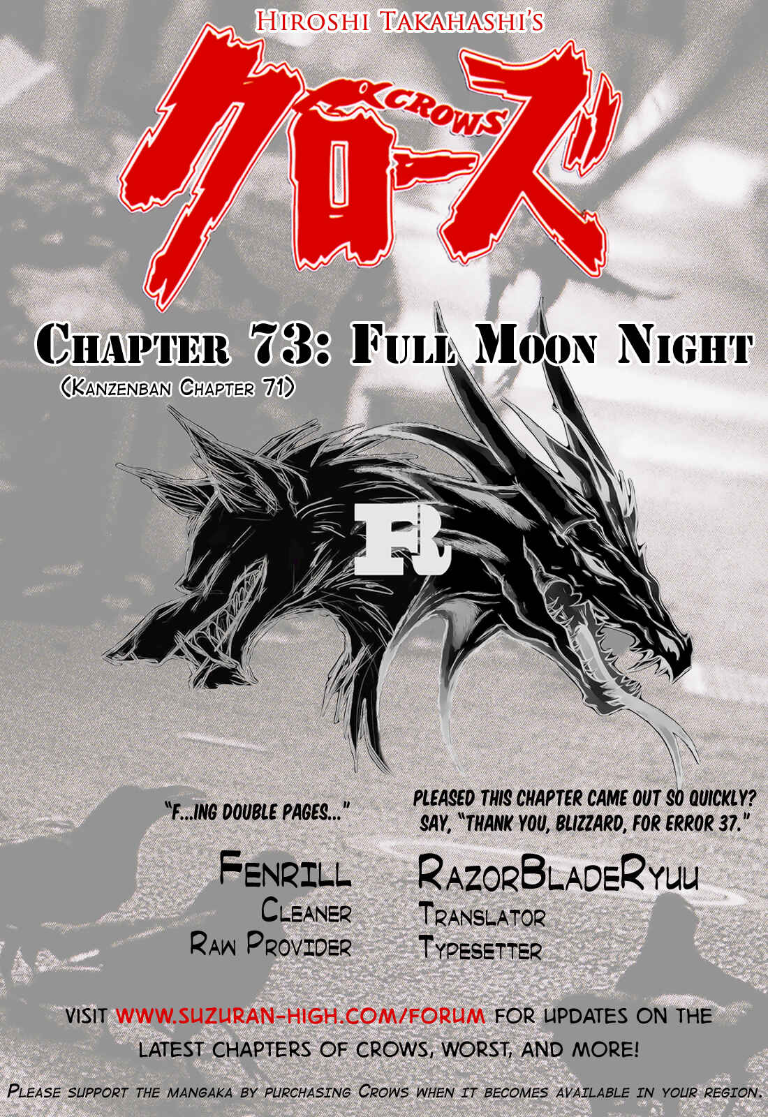 Page 50 Chapter 73 Crows