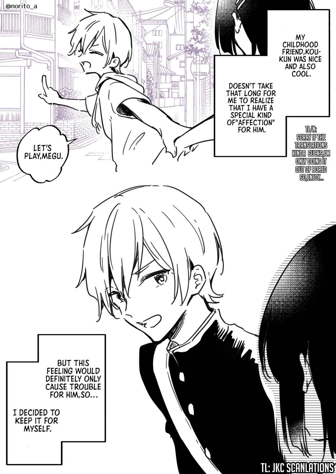 Page 1 Chapter Unknown_b9da The Person I Love Ts’d and Became a Girl