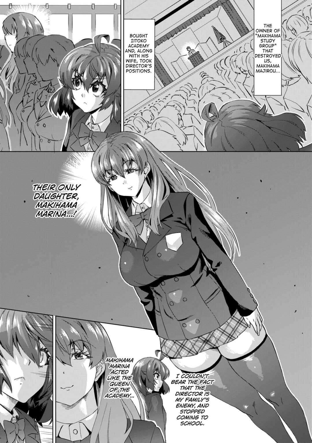 Page 9 Chapter 3 Jagan no Saimin Inryoku de Seitokai Les Joshi-tachi no Shojo o Kyousei Rape!!