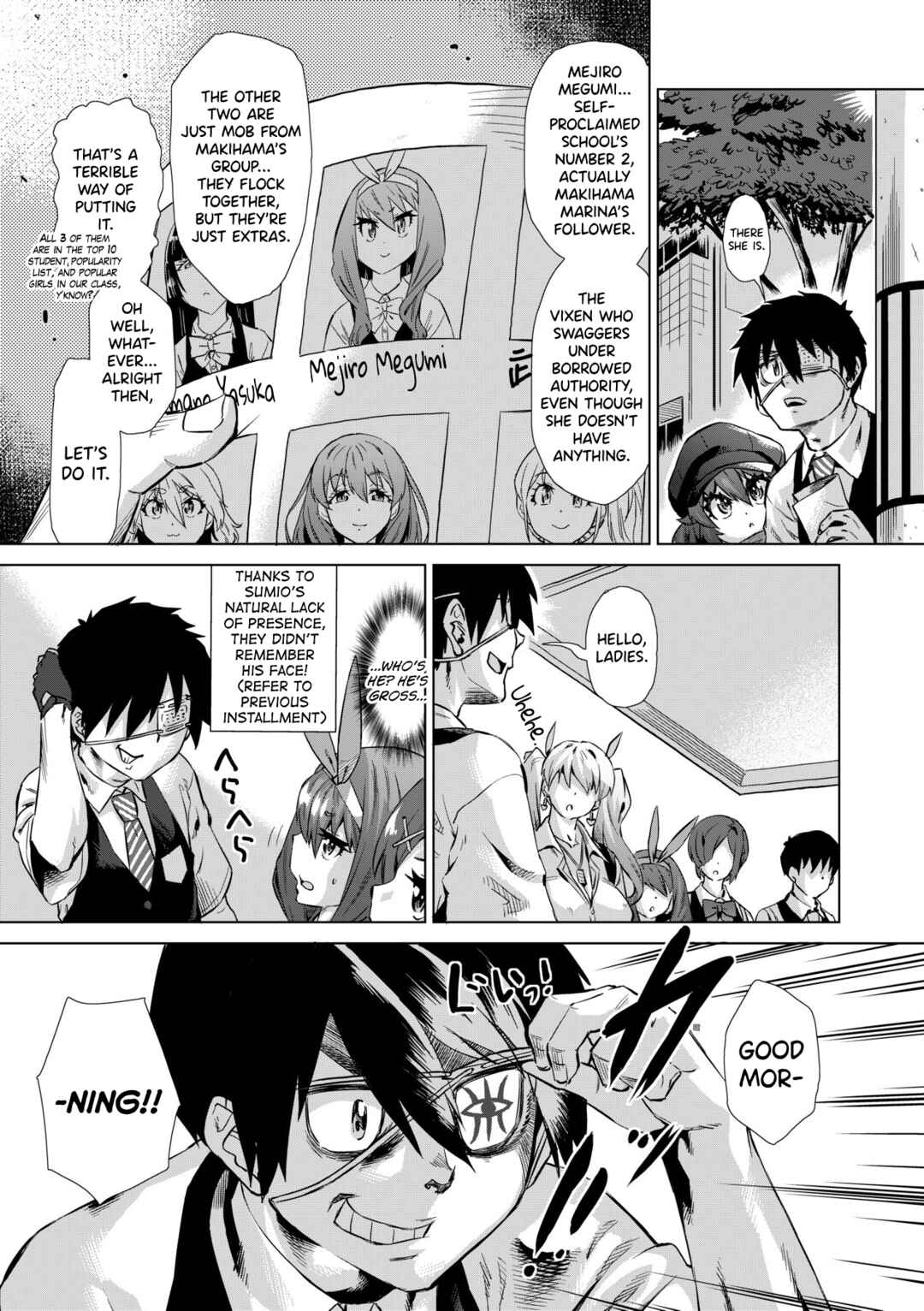 Page 7 Chapter 2 Jagan no Saimin Inryoku de Seitokai Les Joshi-tachi no Shojo o Kyousei Rape!!