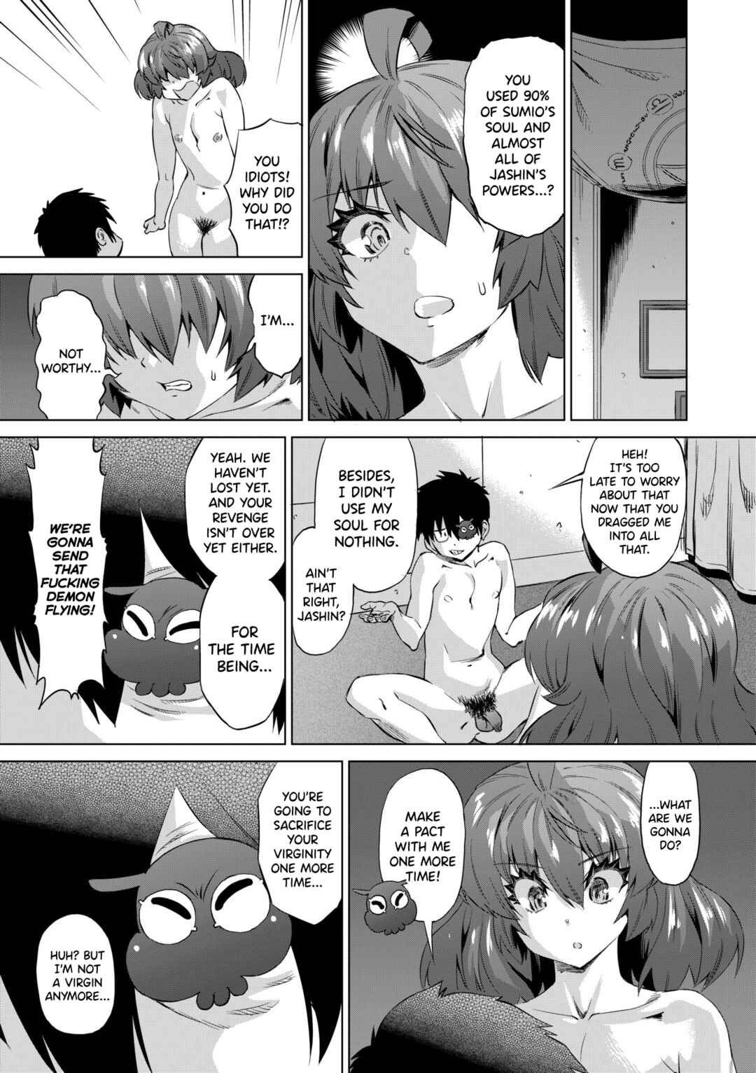 Page 17 Chapter 4 Jagan no Saimin Inryoku de Seitokai Les Joshi-tachi no Shojo o Kyousei Rape!!