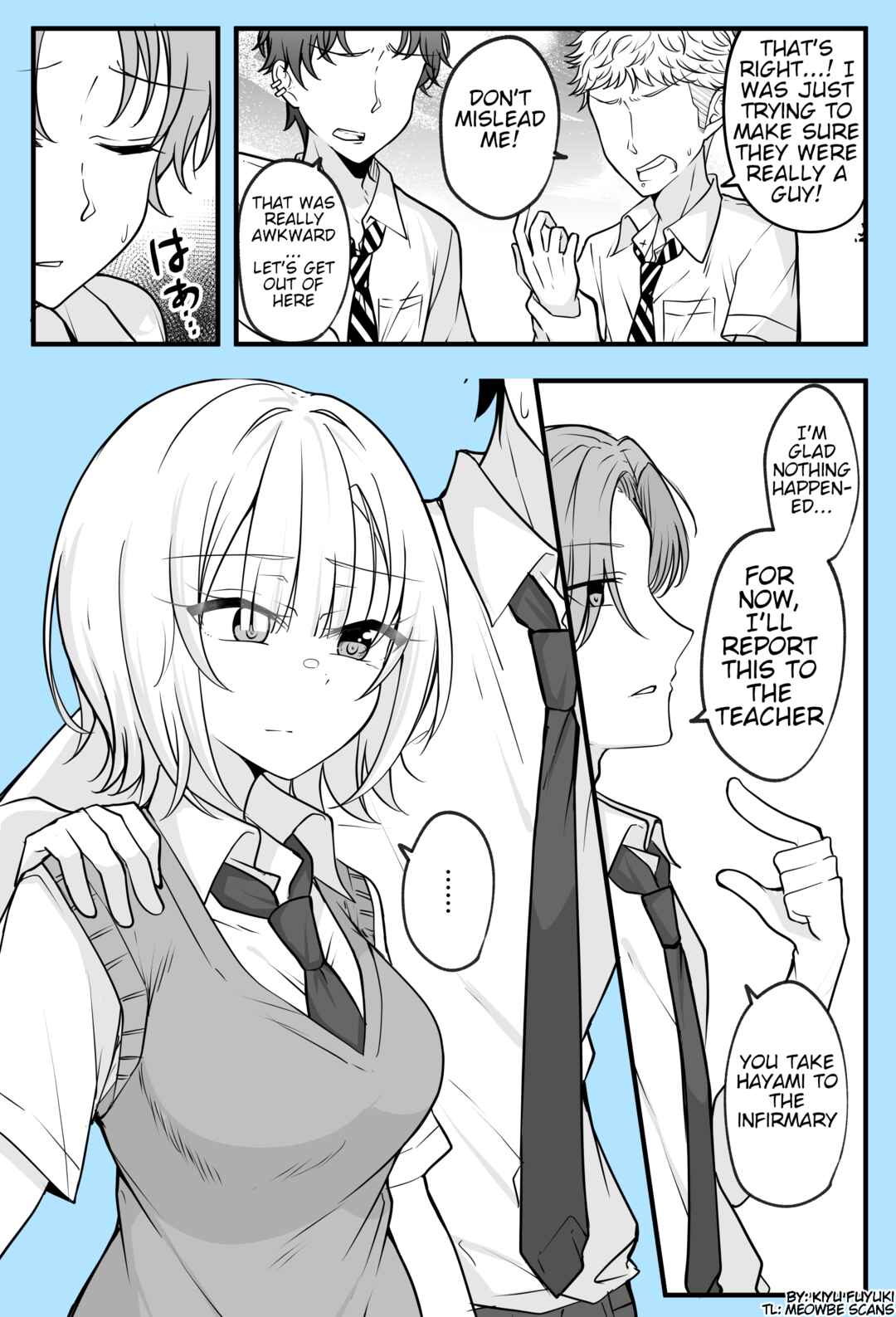 Page 1 Chapter 33 Until My Best Friend Who Became a Girl One Day Becomes Happy