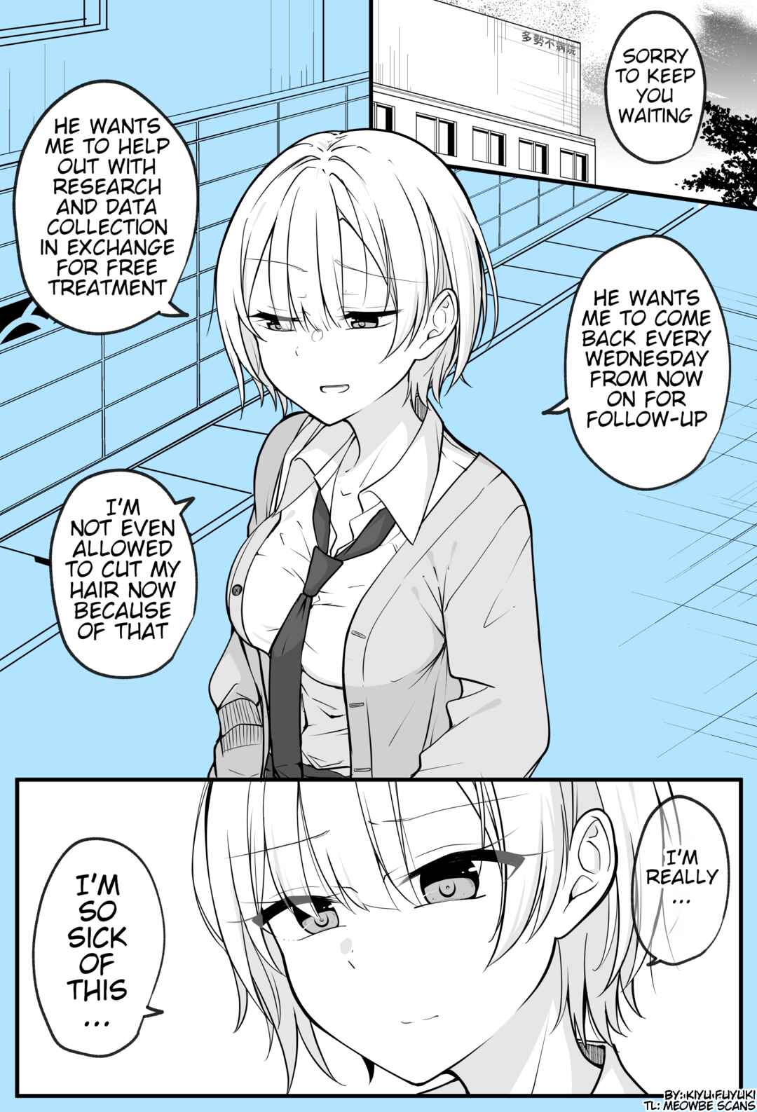 Page 1 Chapter 2 Until My Best Friend Who Became a Girl One Day Becomes Happy