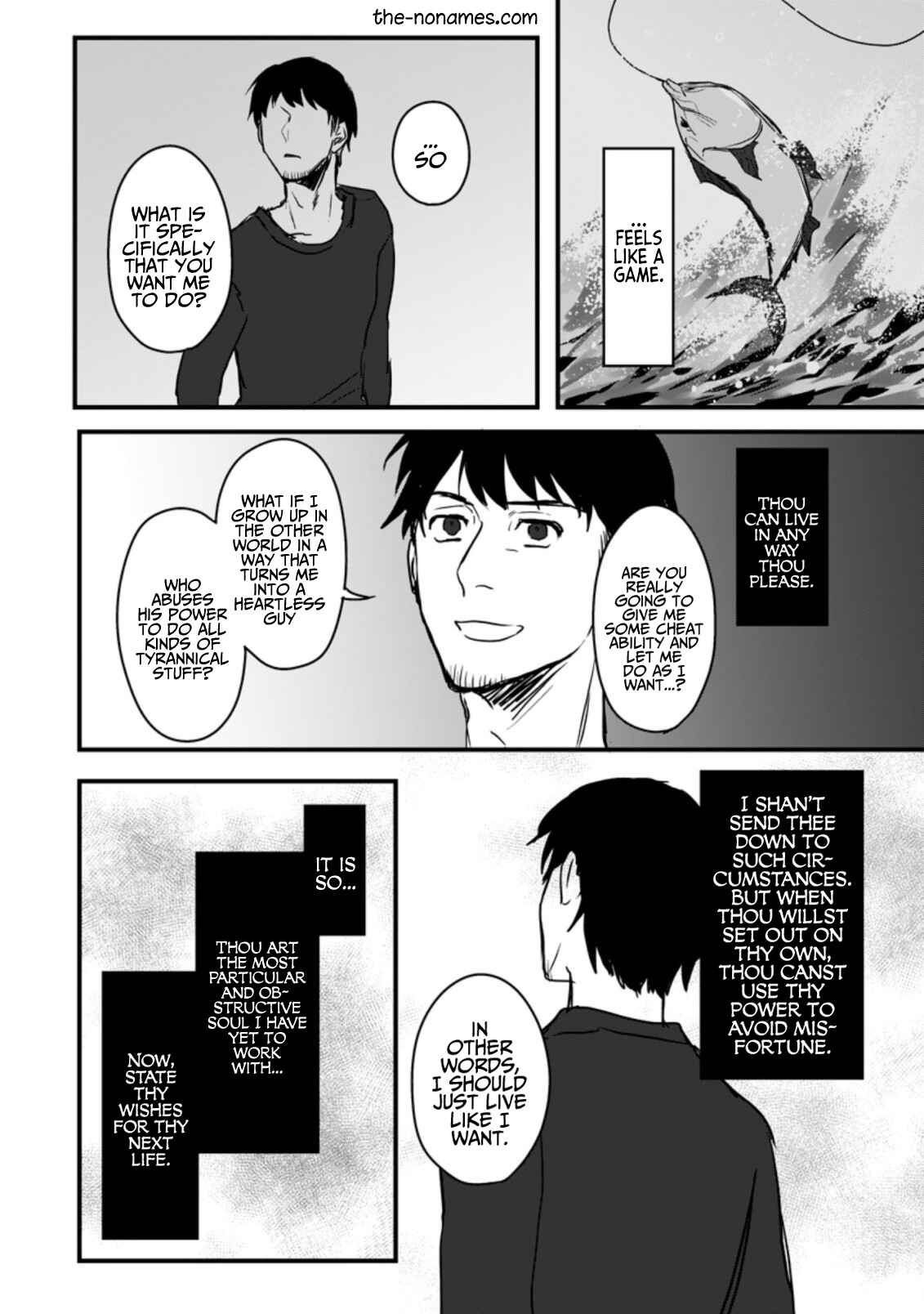 Page 5 Chapter 1 Tensei Shita Kedo Cheat Nouryoku wo Tsukawanai De Ikite Miru