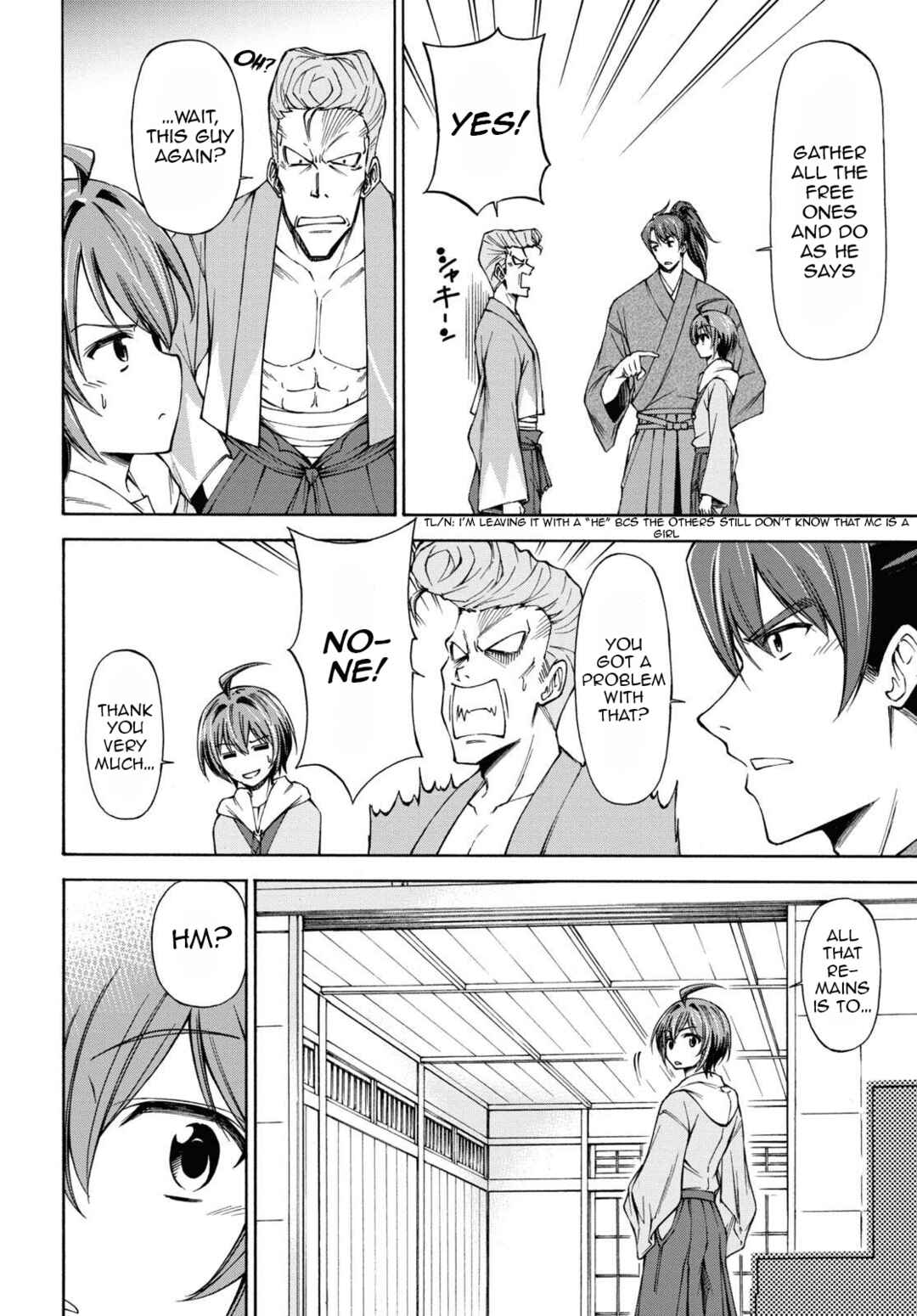 Page 29 Chapter 3 Shinsengumi Chuubou Roku
