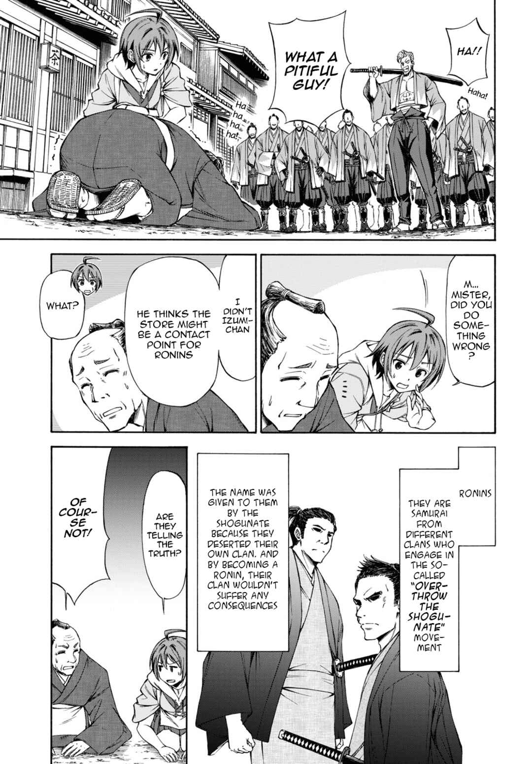 Page 23 Chapter 1 Shinsengumi Chuubou Roku