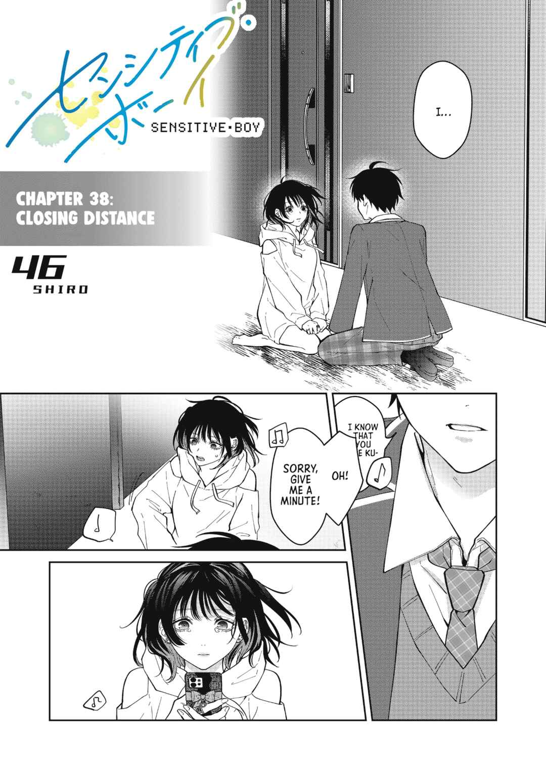 Page 1 Chapter 38 Sensitive Boy