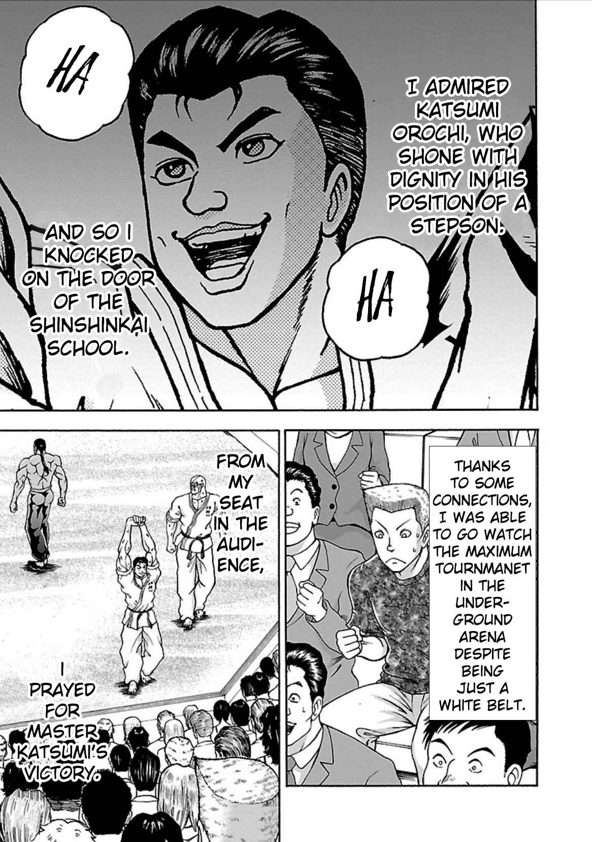 Page 12 Chapter 2 Baki Gaiden - Retsu Kaiou wa Isekai Tensei Shitemo Ikkou ni Kamawan