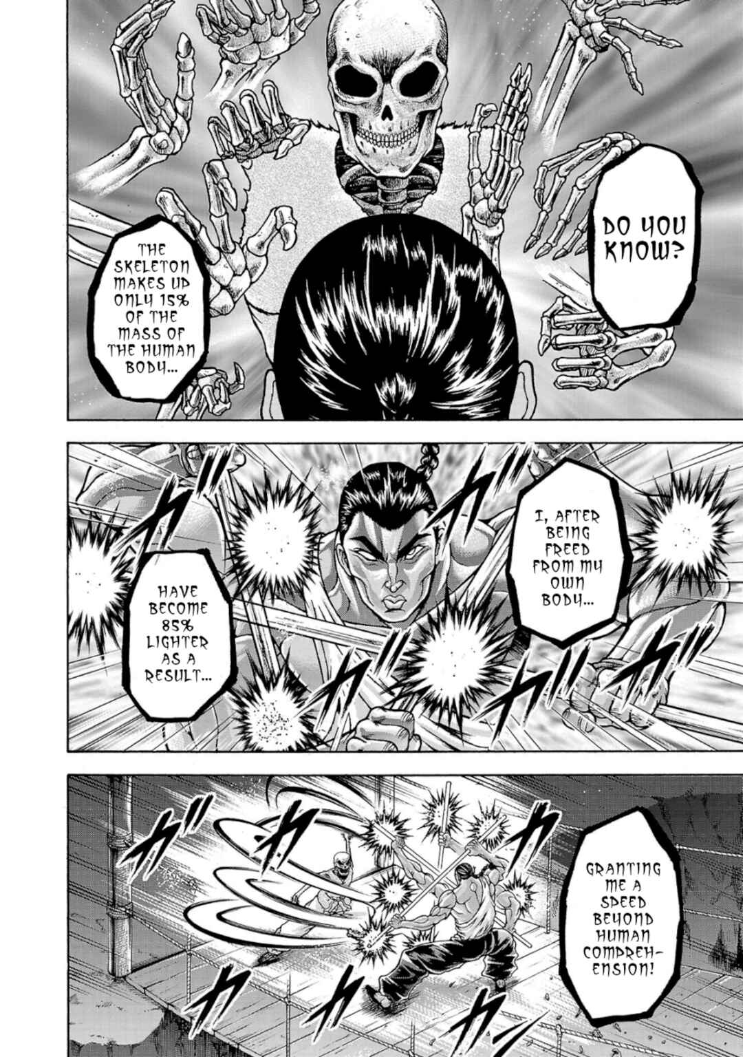 Page 12 Chapter 33 Baki Gaiden - Retsu Kaiou wa Isekai Tensei Shitemo Ikkou ni Kamawan