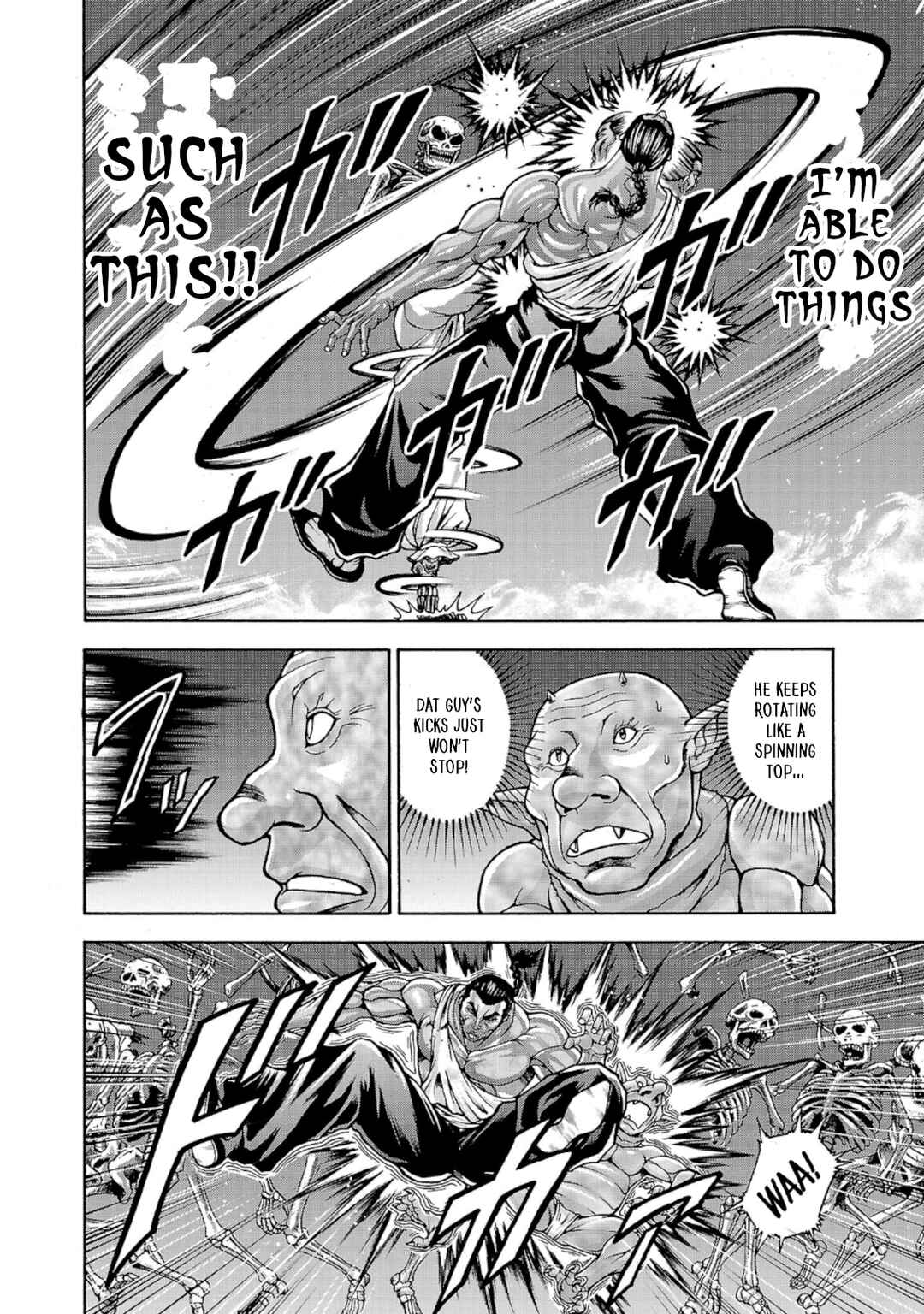 Page 12 Chapter 34 Baki Gaiden - Retsu Kaiou wa Isekai Tensei Shitemo Ikkou ni Kamawan