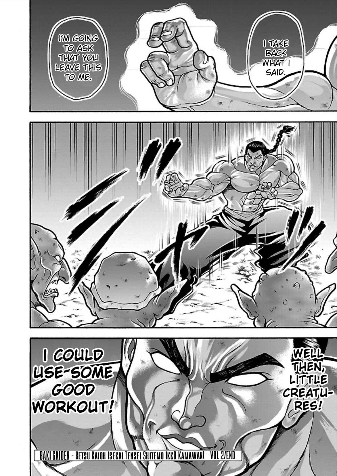 Page 17 Chapter 16 Baki Gaiden - Retsu Kaiou wa Isekai Tensei Shitemo Ikkou ni Kamawan