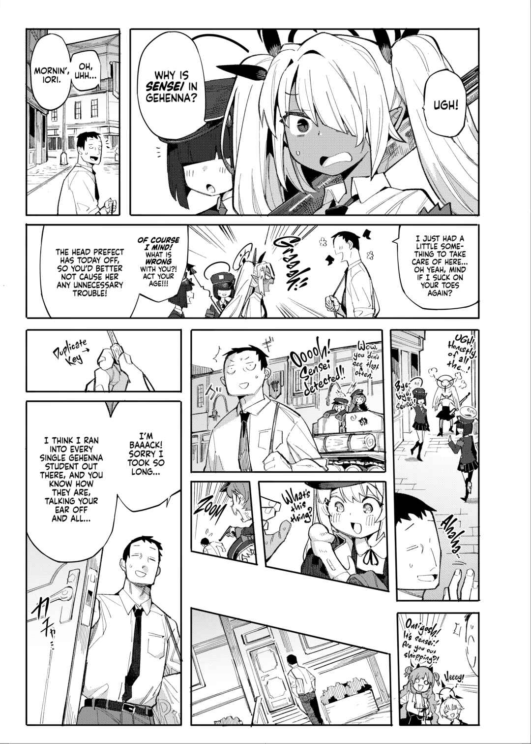 Page 2 Chapter Unknown_33a1 Blue Archive - As You Wish, Sensei.