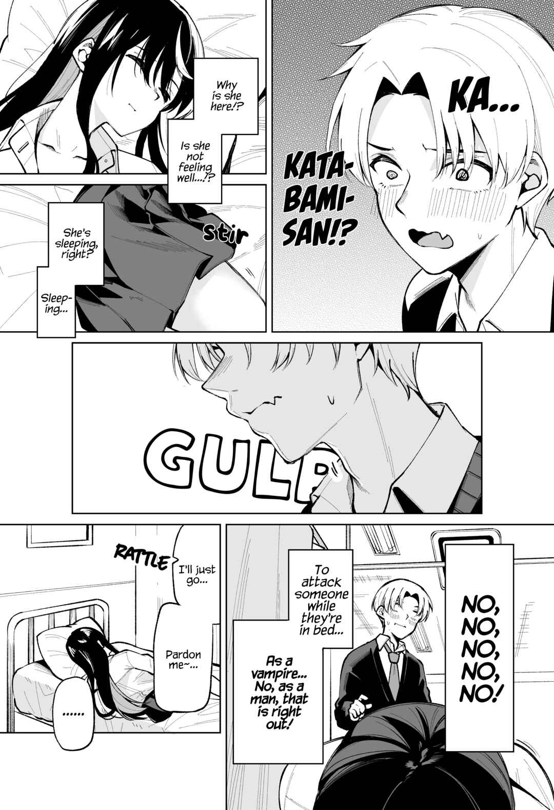 Page 2 Chapter 7 Katabami-san Wants to Get Sucked by a Vampire