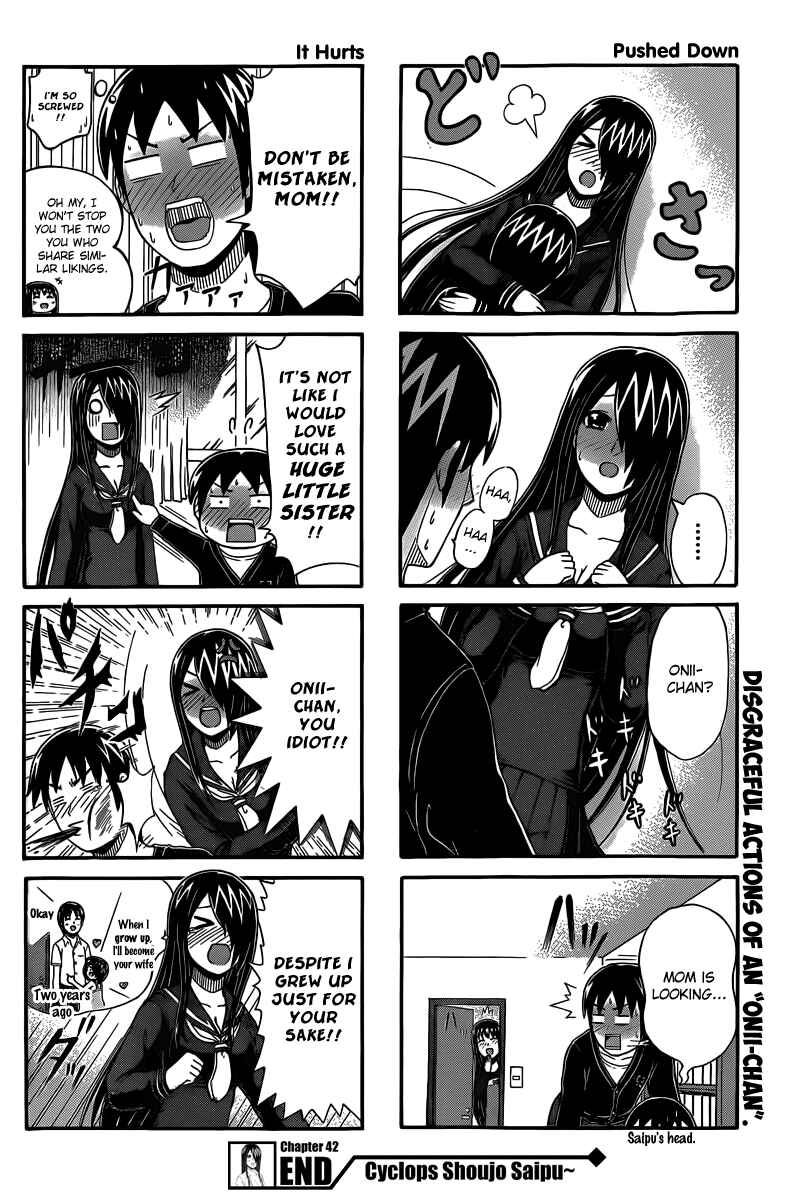 Page 4 Chapter 42 Cyclops Shoujo Saipu~