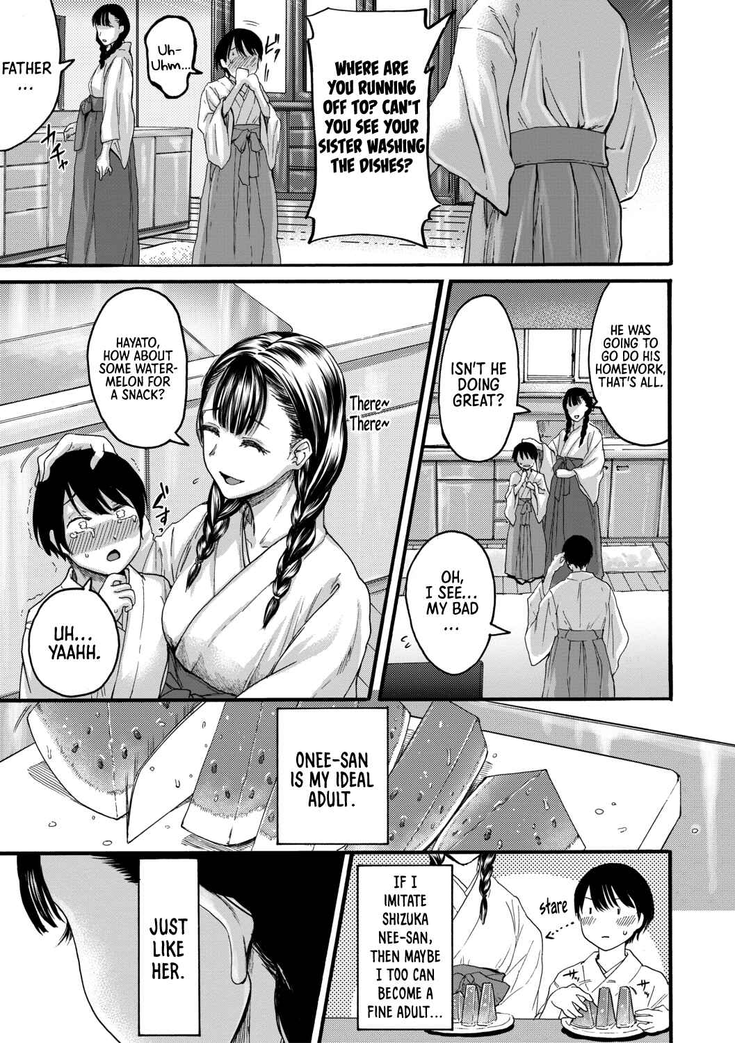 Page 3 Chapter 5 Mijika na Ana to Sao ~Shasei Shitara Iiko Iiko~