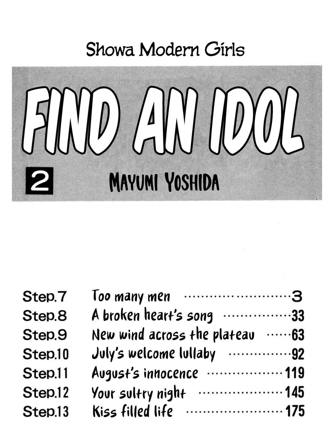 Page 2 Chapter 7 Looking for an Idol