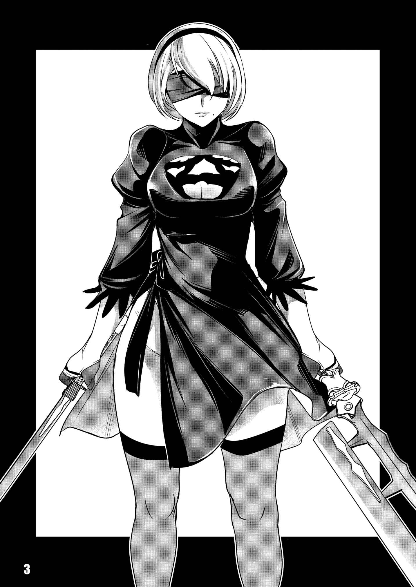 Page 2 Chapter Unknown_3619 NieR: Automata - Harmoniodeon (Doujinshi)