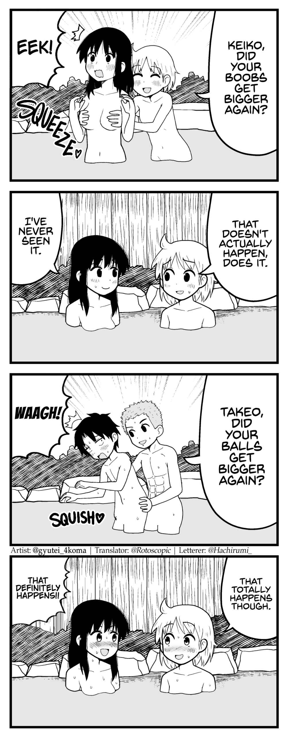 Page 1 Chapter Unknown_b5e0 The Episode Where They Grope One Another’s Boobs at an Onsen or Something