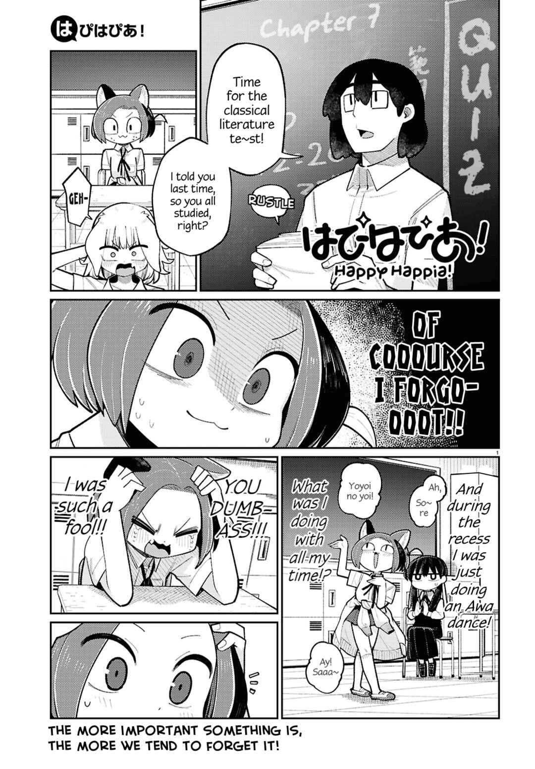 Page 1 Chapter 7 Happy Happia!