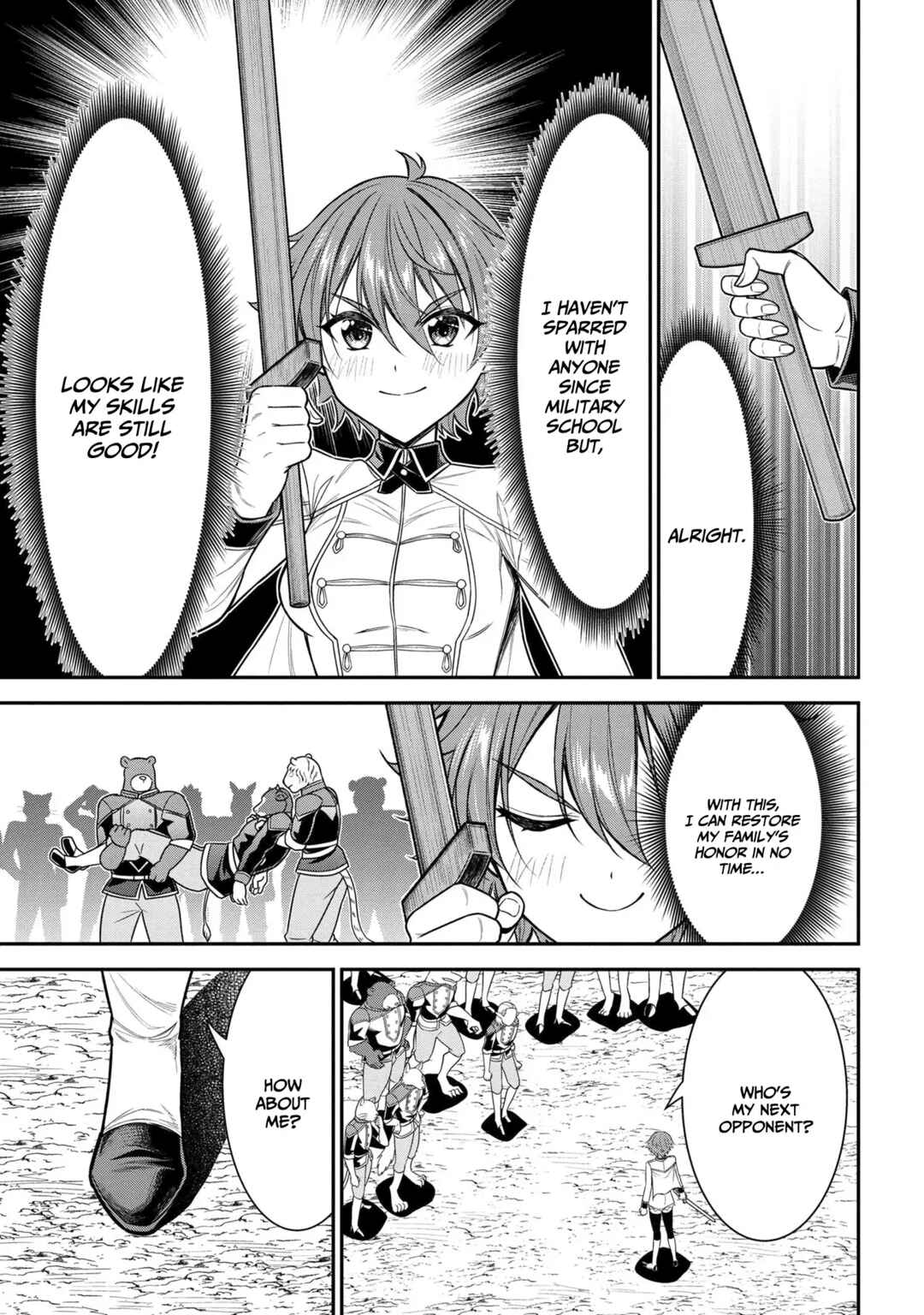 Page 13 Chapter 1.2 Kuro no Senki II - Isekai Teni Shita Boku ga Saikyou na no wa Bed no Ue dake no You desu
