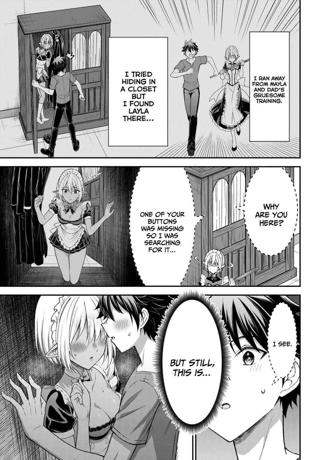 Page 4 Chapter 9 Kuro no Senki II - Isekai Teni Shita Boku ga Saikyou na no wa Bed no Ue dake no You desu