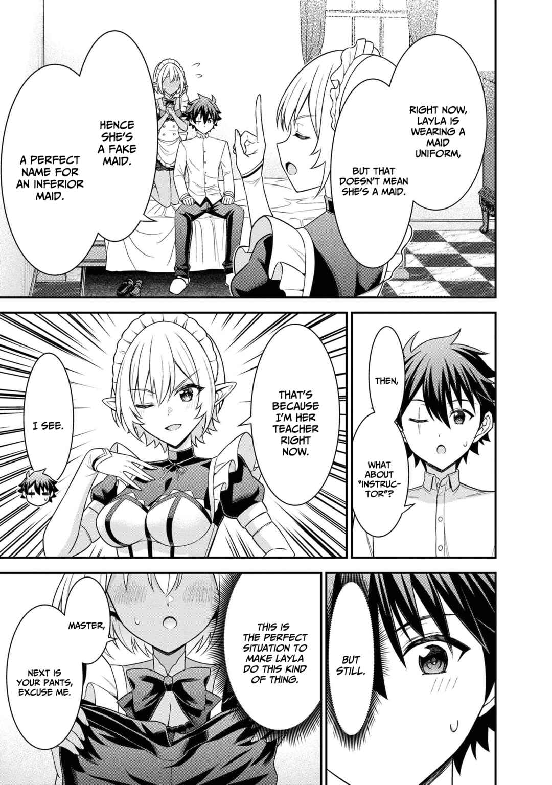 Page 7 Chapter 6.2 Kuro no Senki II - Isekai Teni Shita Boku ga Saikyou na no wa Bed no Ue dake no You desu