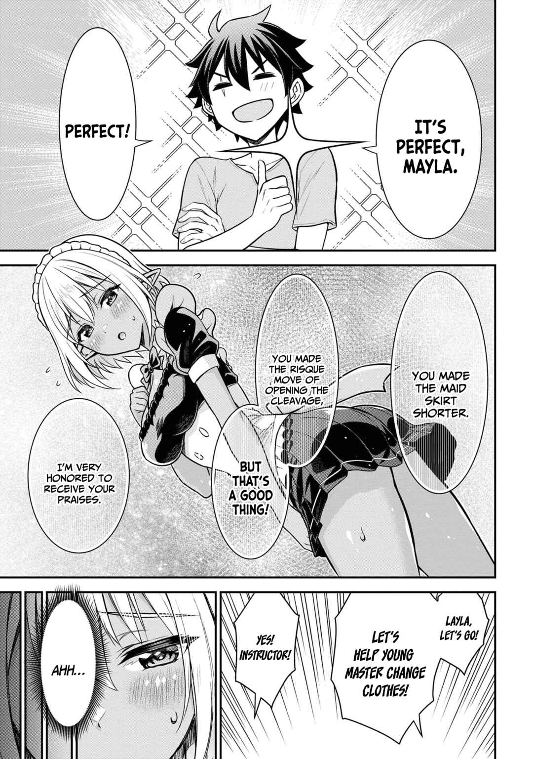 Page 6 Chapter 6.1 Kuro no Senki II - Isekai Teni Shita Boku ga Saikyou na no wa Bed no Ue dake no You desu