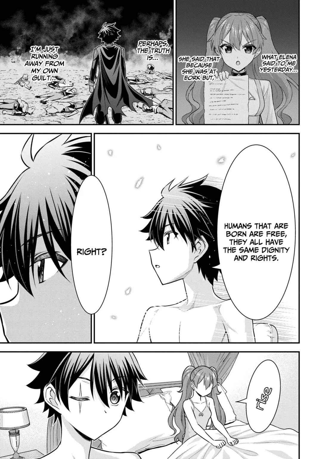 Page 16 Chapter 2.2 Kuro no Senki II - Isekai Teni Shita Boku ga Saikyou na no wa Bed no Ue dake no You desu