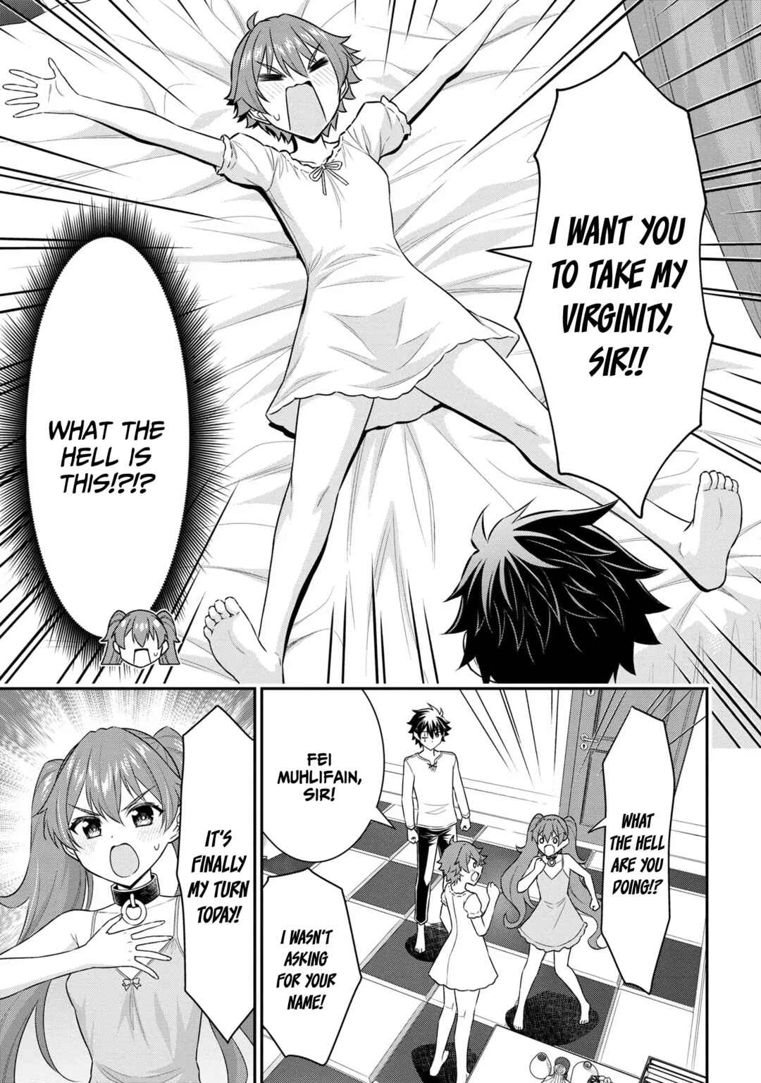 Page 2 Chapter 2.2 Kuro no Senki II - Isekai Teni Shita Boku ga Saikyou na no wa Bed no Ue dake no You desu